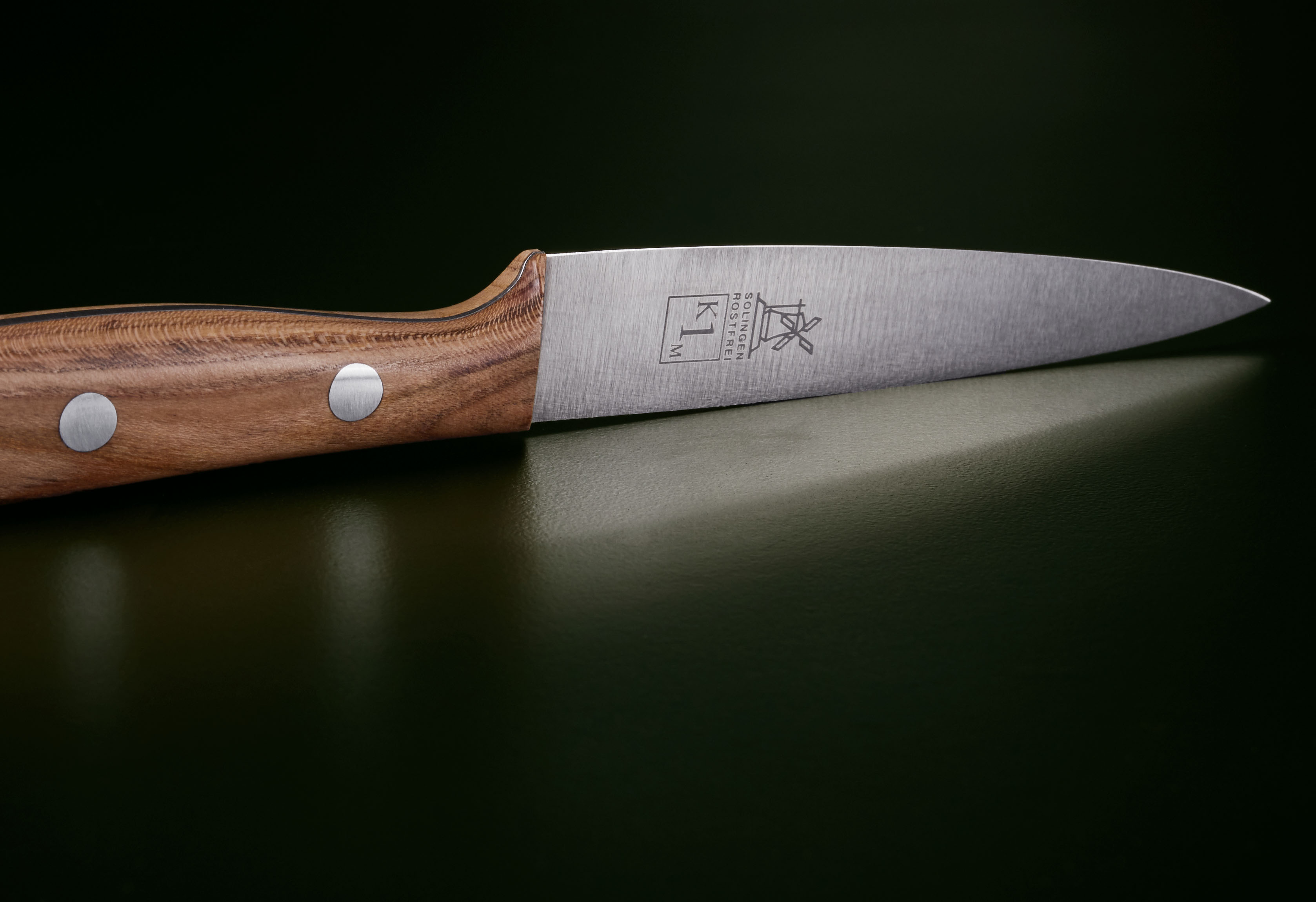 Officemesser Spickmesser 9cm Marille mittelspitz rostfrei