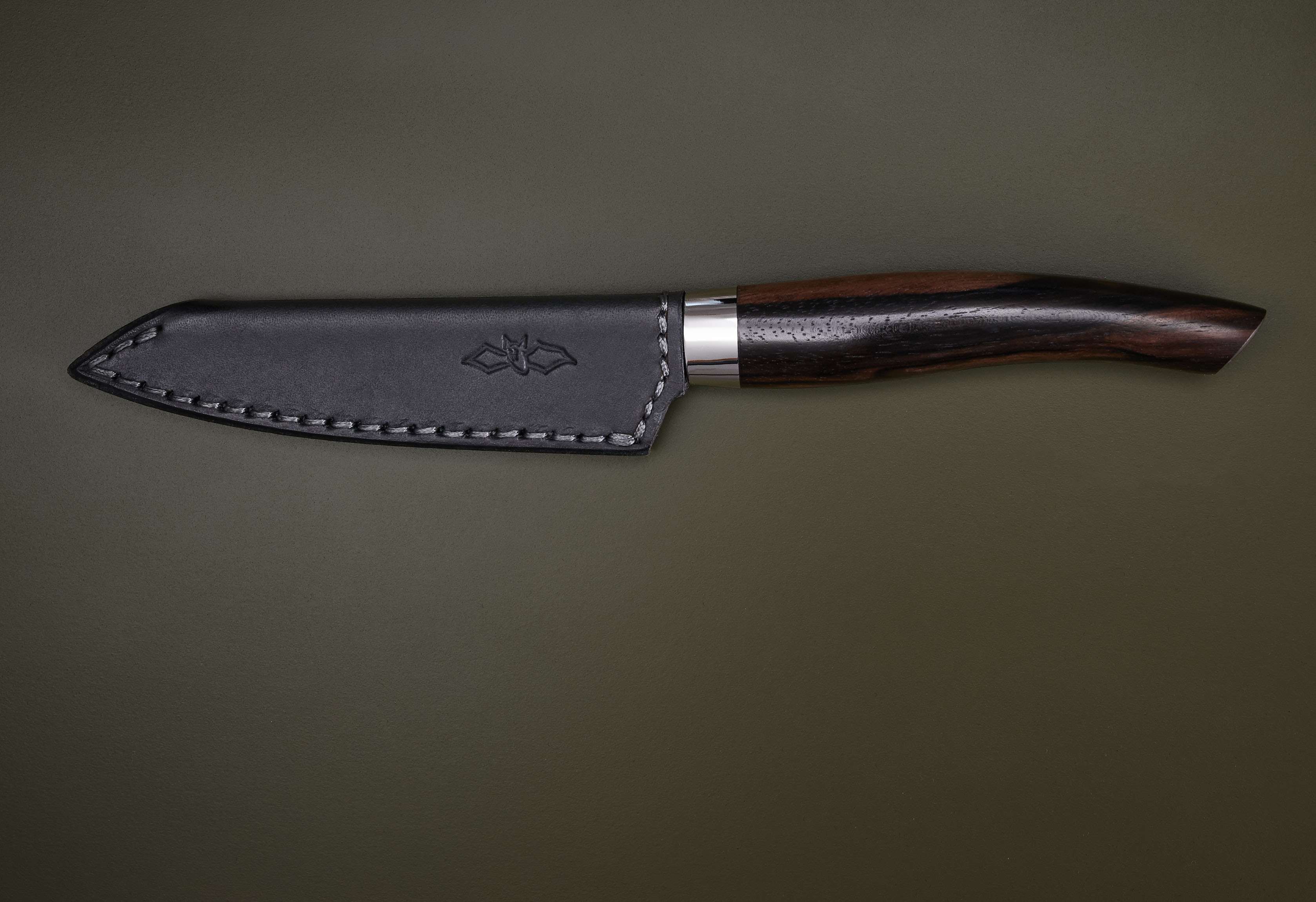 Ledersteckscheide für Officemesser 9cm