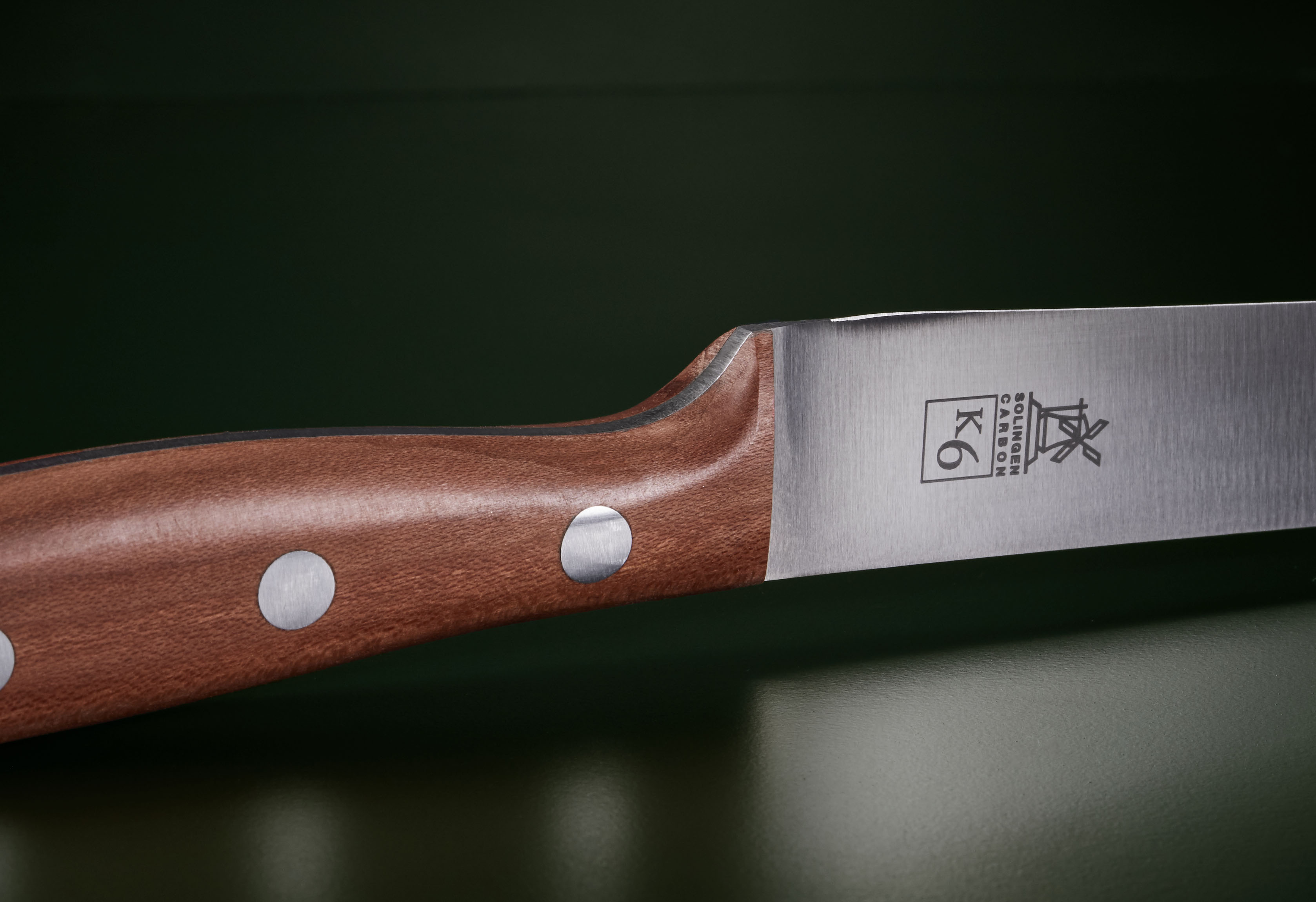 Koch- und Filiermesser 22,5cm Pflaume carbon