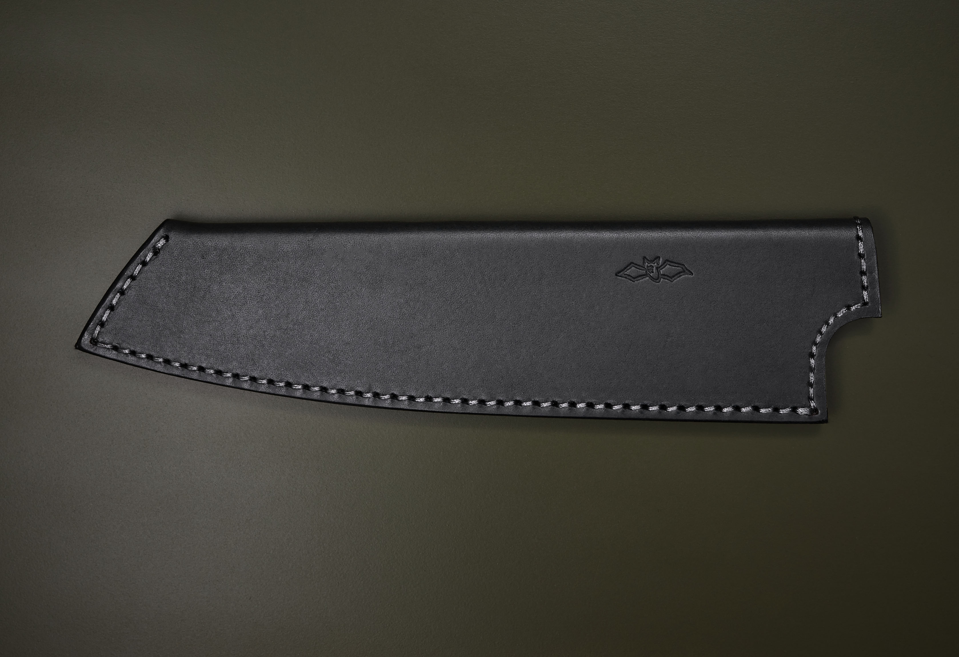 Ledersteckscheide für Kochmesser 18cm