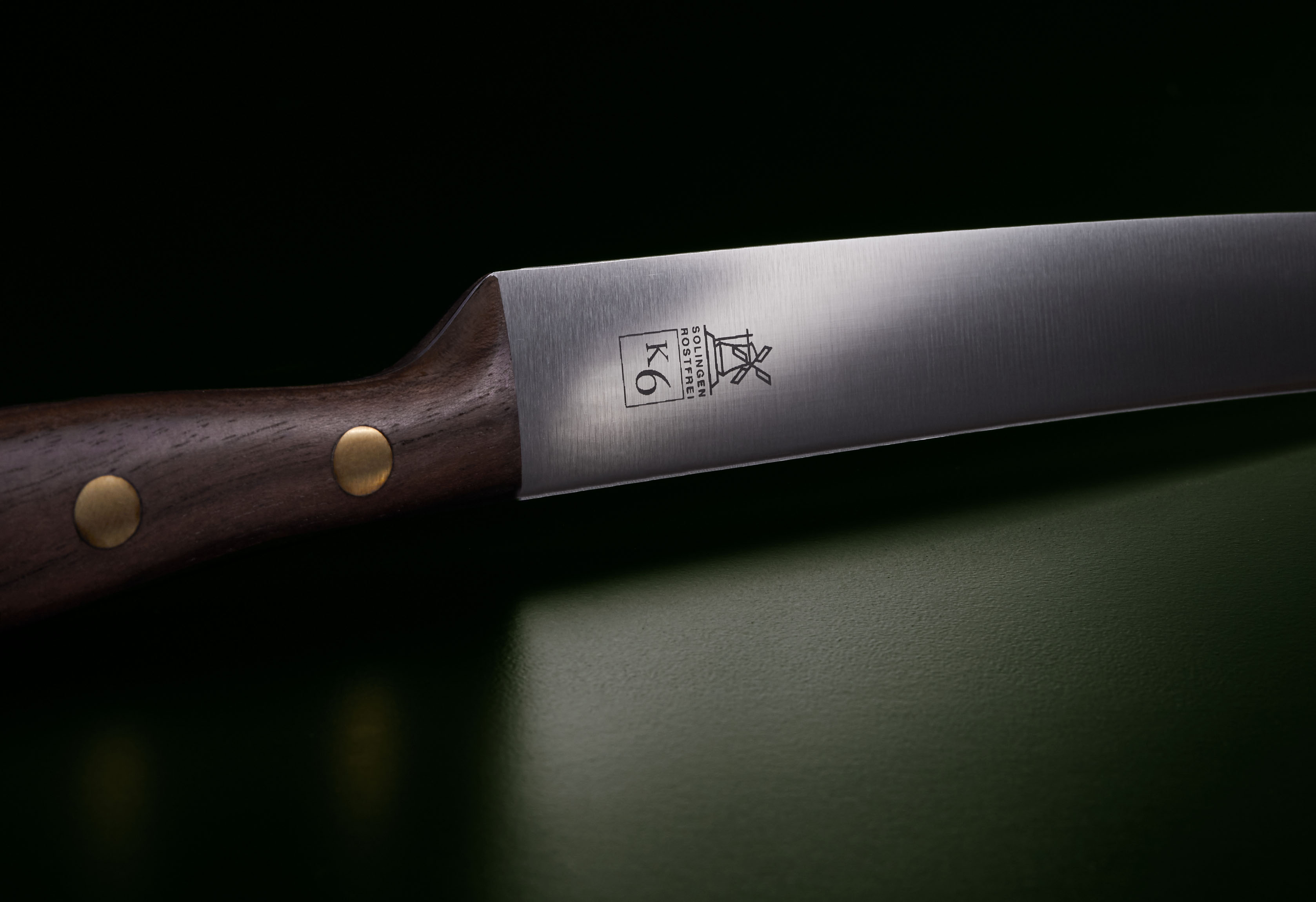 Koch- und Filiermesser 22,5cm Pflaume rostfrei