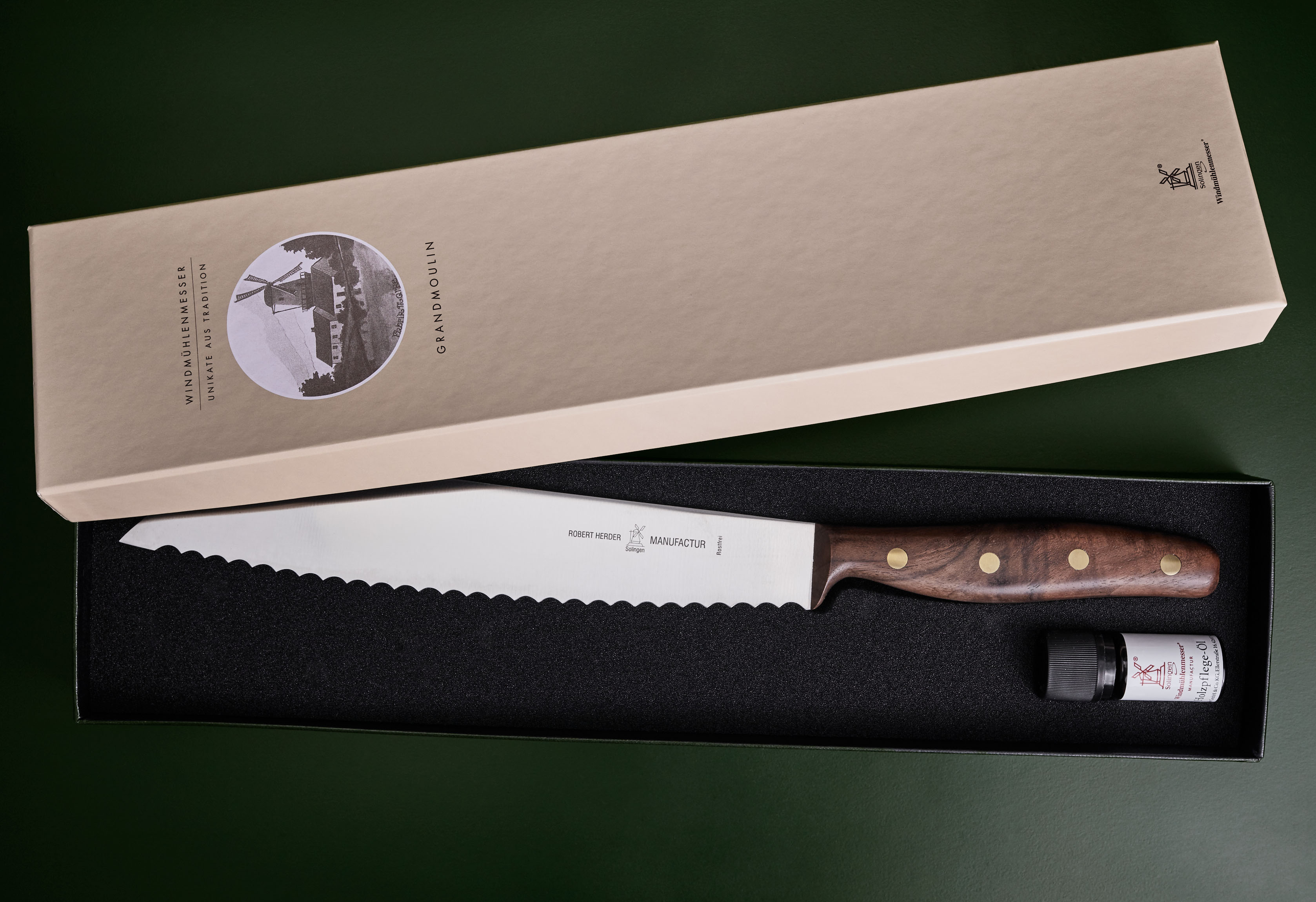 Grandmoulin Walnuss rostfrei