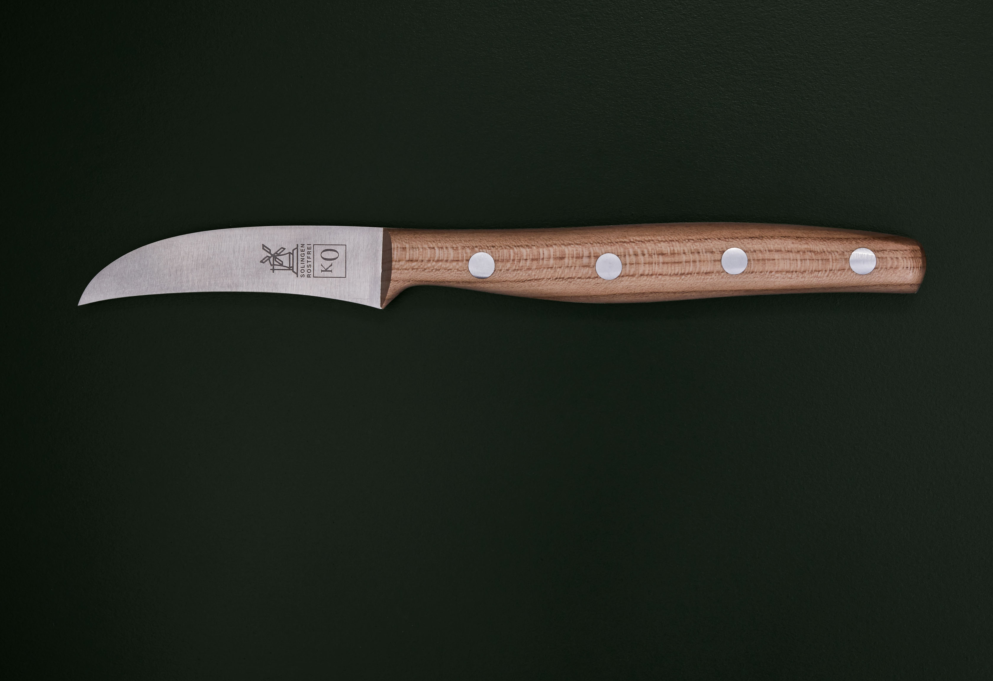 Schälmesser Vogelschnabel Marille rostfrei