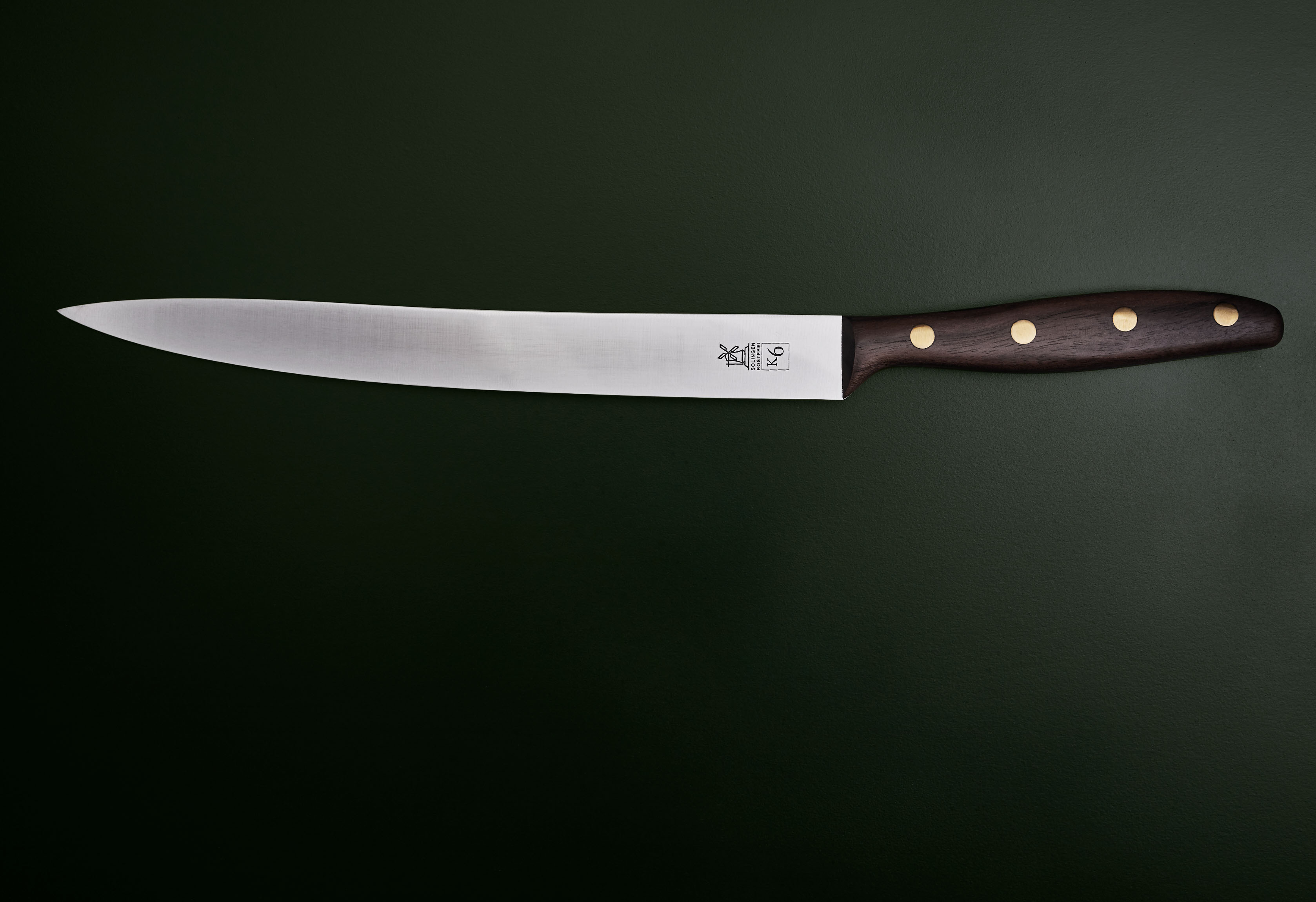 Koch- und Filiermesser 22,5cm Pflaume rostfrei