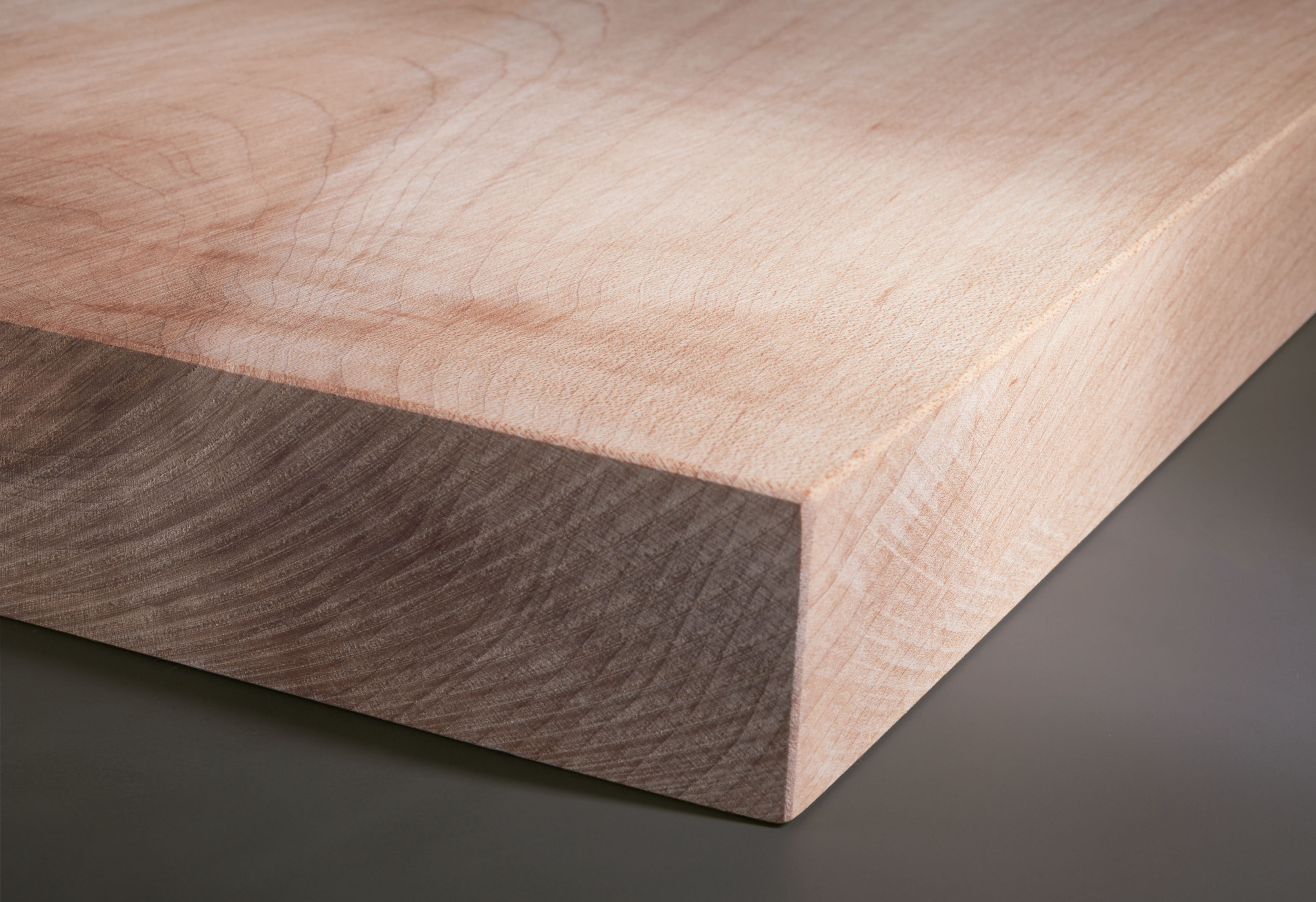 Mittleres Schneidebrett rustikal Ahorn 4,5cm