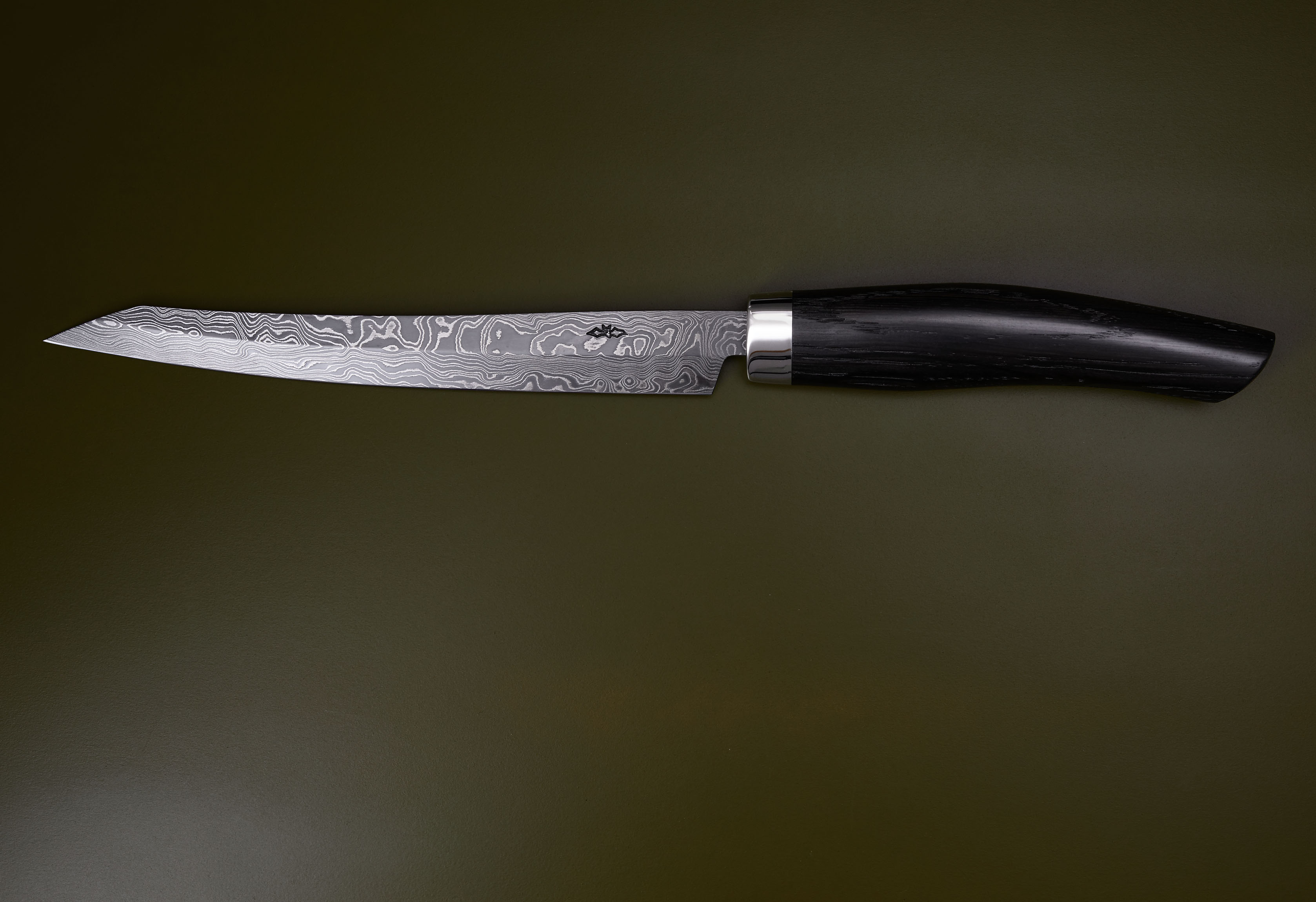 Damast Mooreiche Slicer 16cm