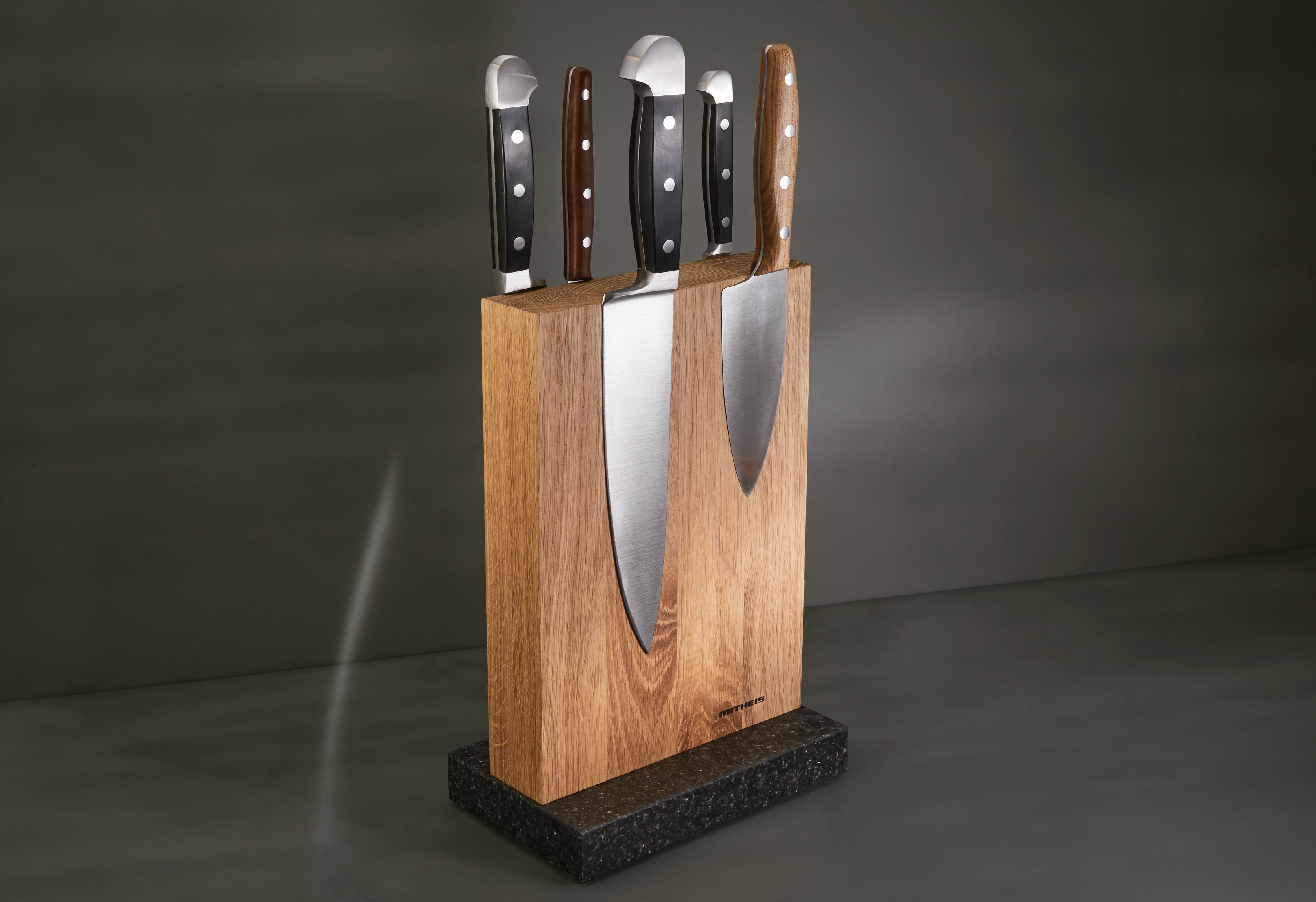 Magnet Messerblock Eiche