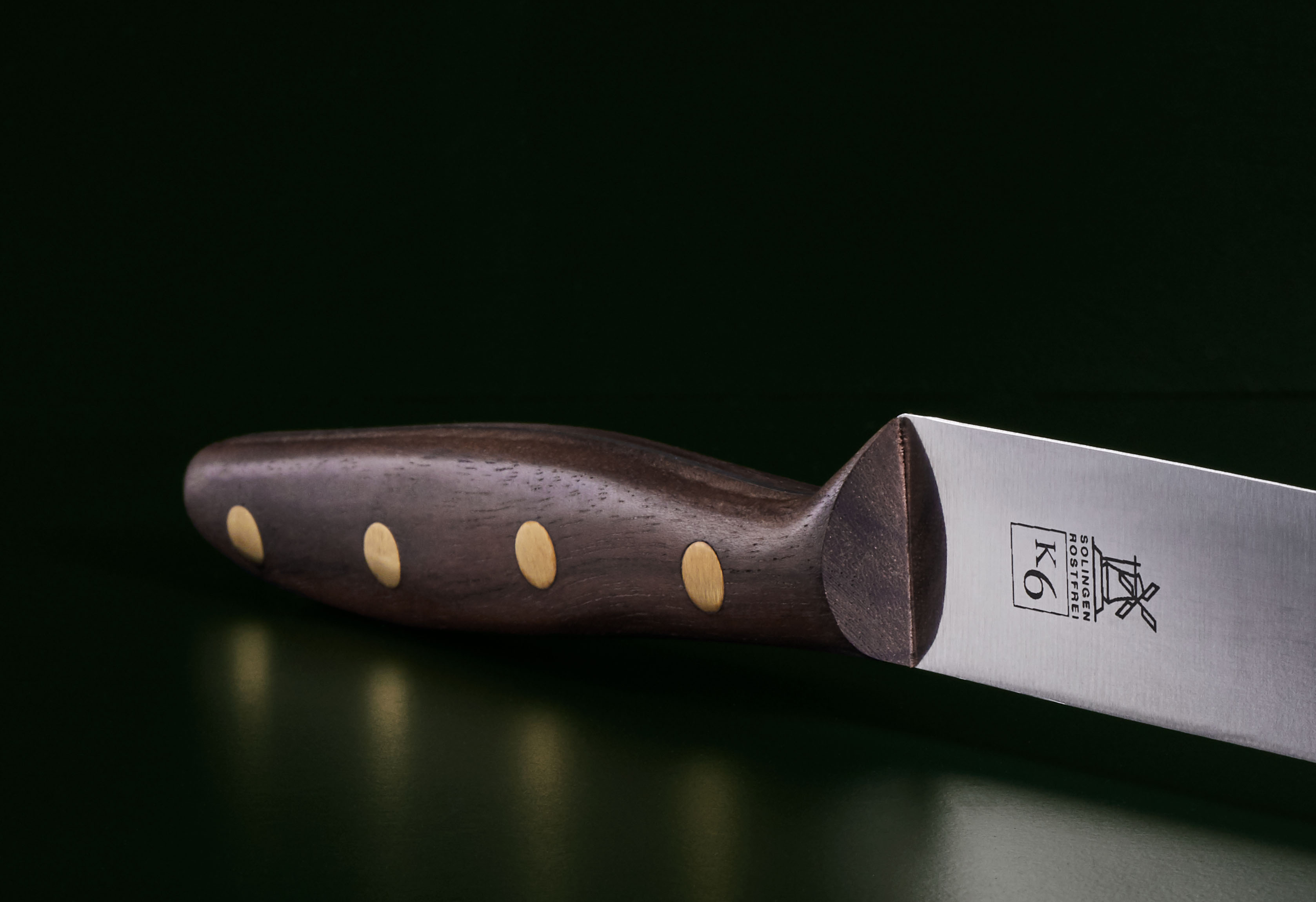 Koch- und Filiermesser 22,5cm Pflaume rostfrei