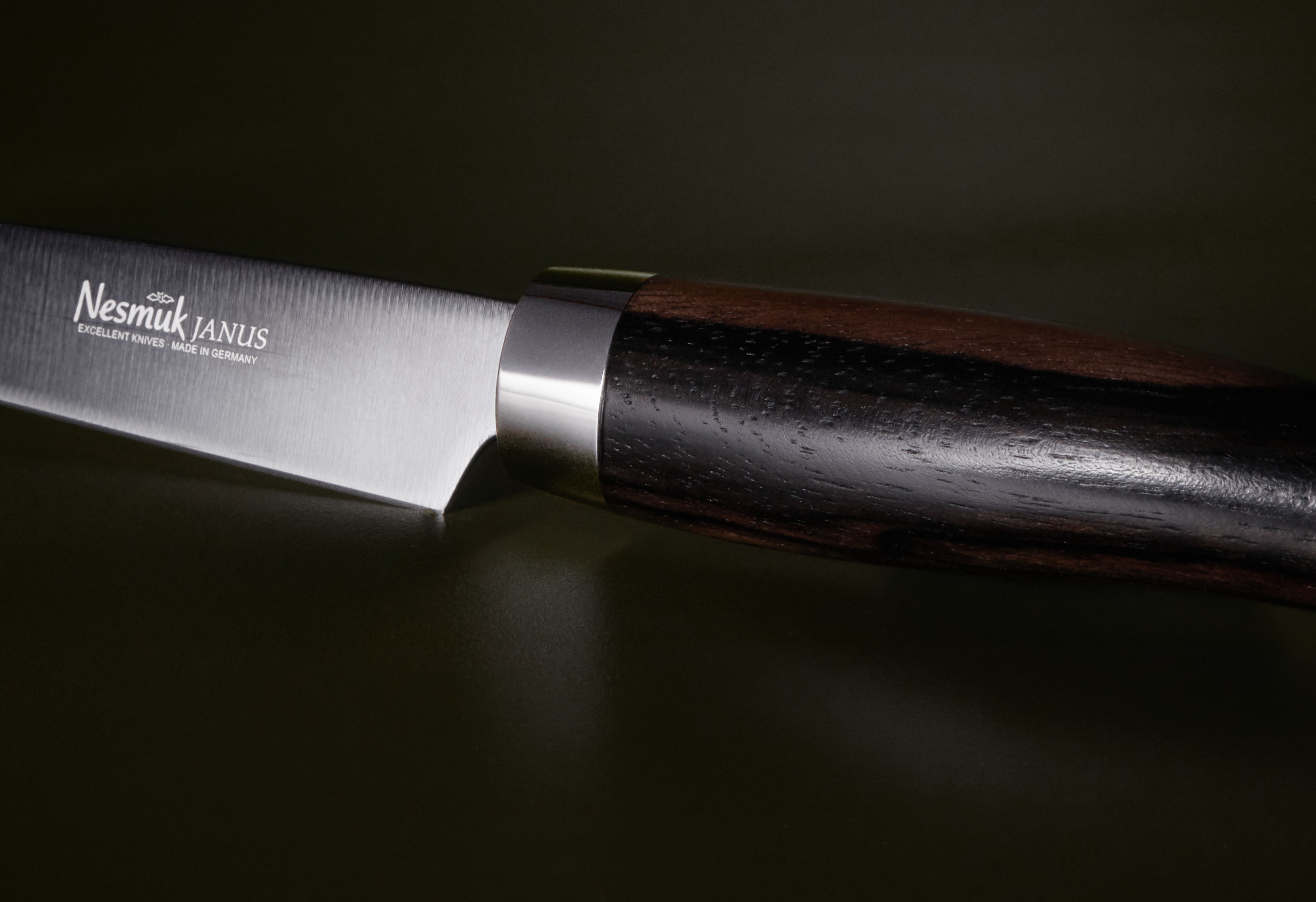 Makassar Ebenholz Officemesser 9cm