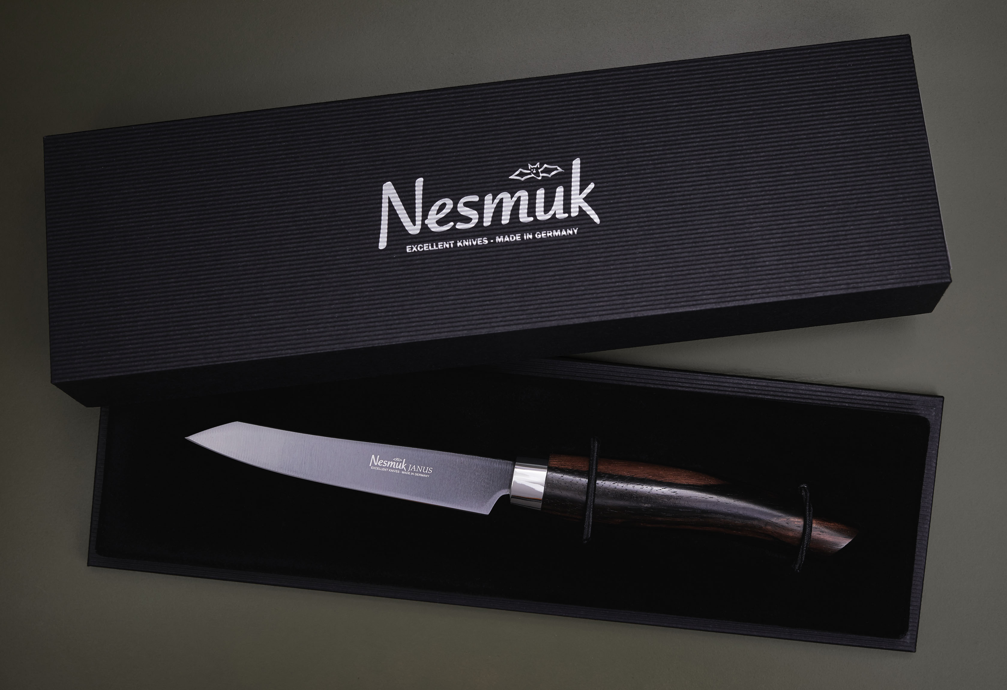 Makassar Ebenholz Officemesser 9cm