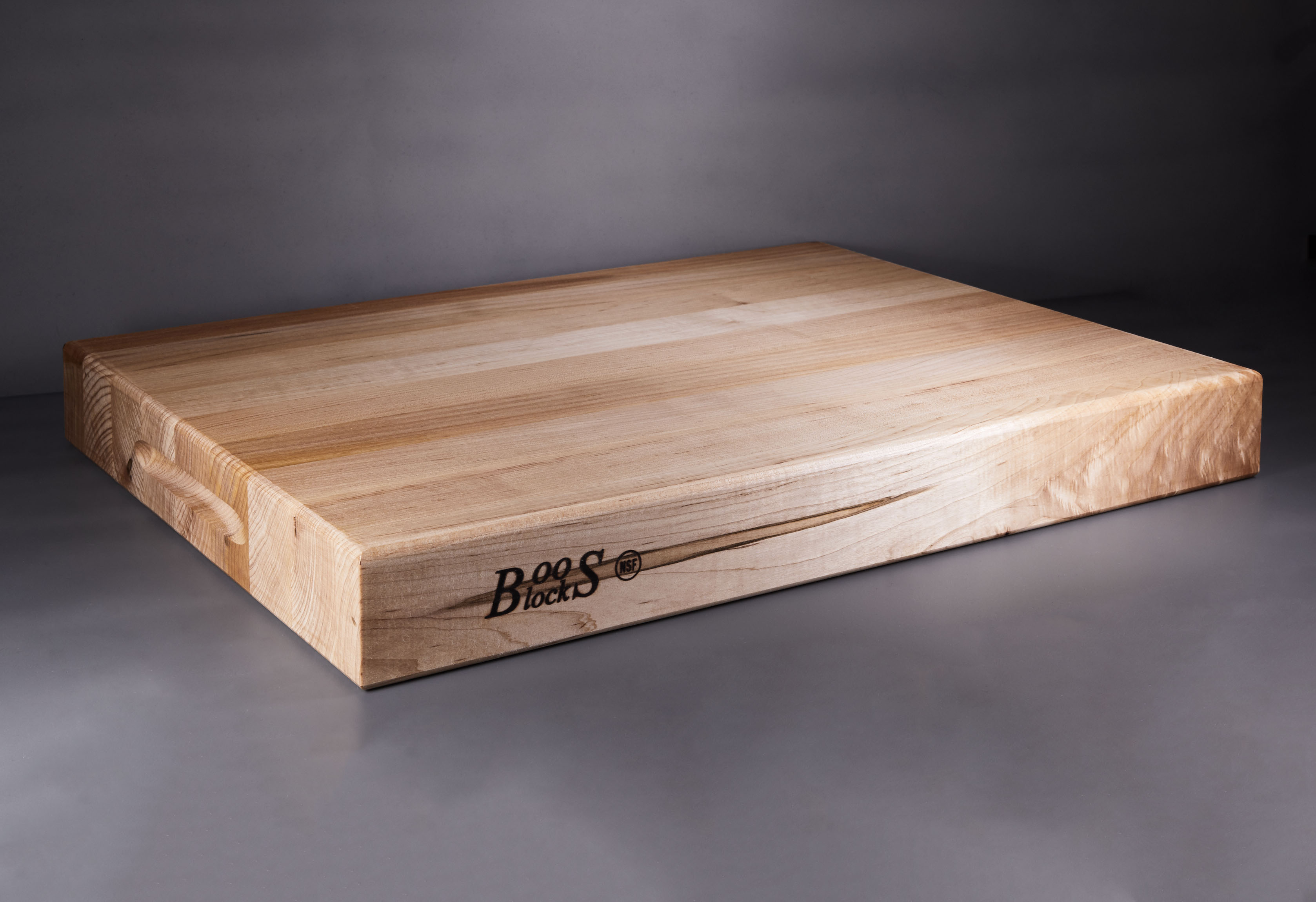 Mittleres Profi-Schneidebrett Ahorn 6cm