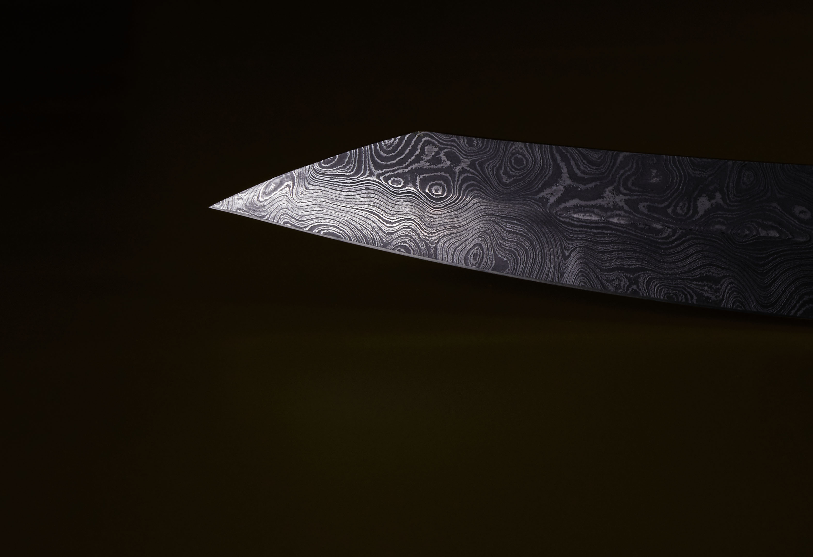 Damast Makassar Ebenholz Slicer 16cm