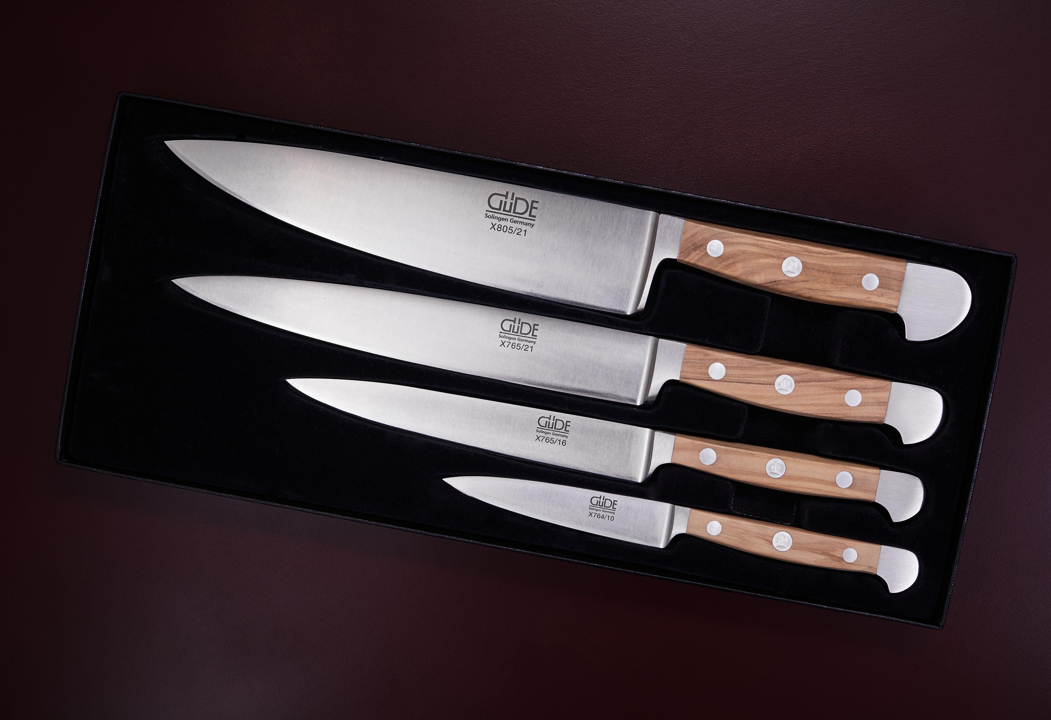 4-teiliges Messerset