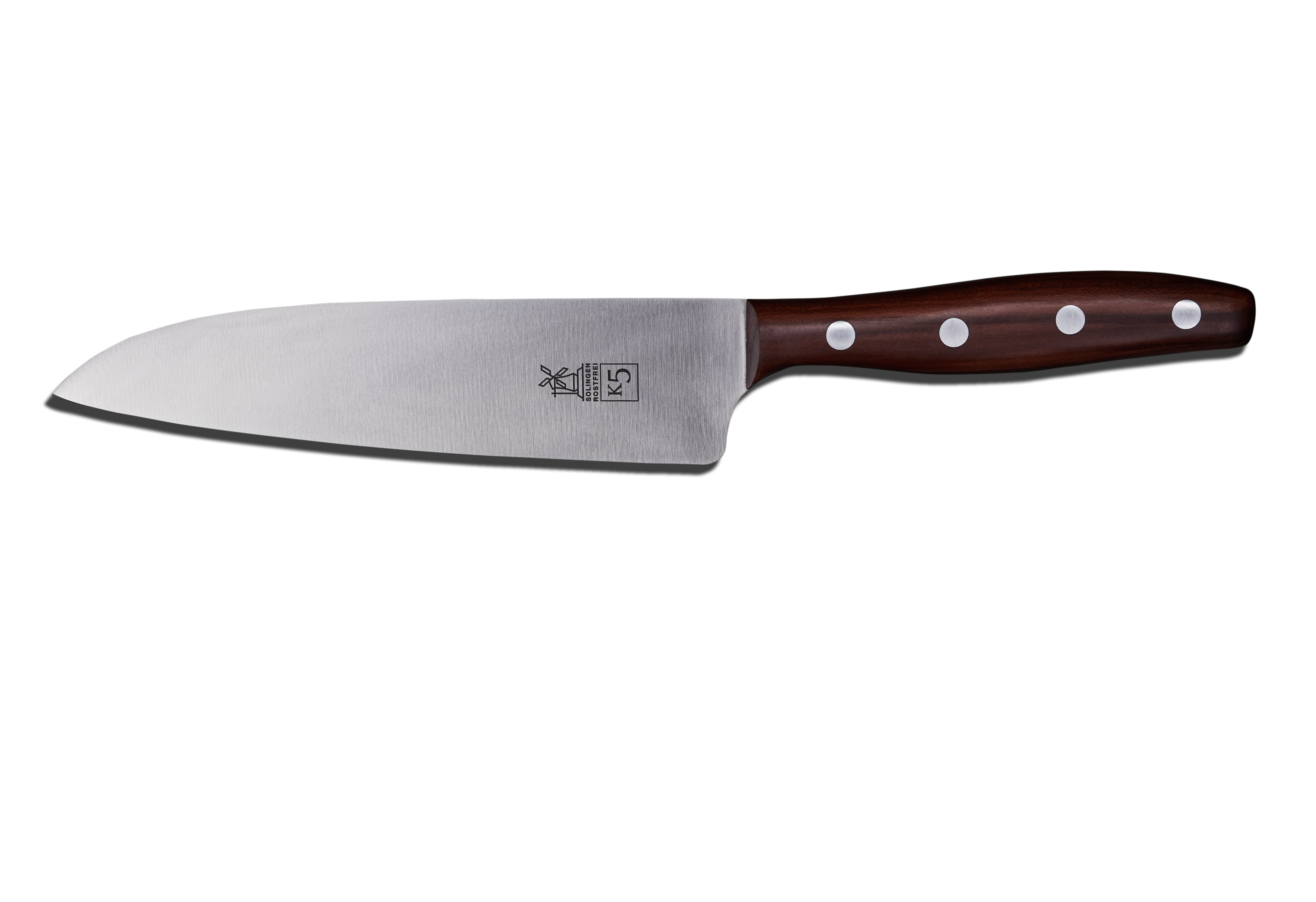 Großes Kochmesser 18cm Pflaume rostfrei