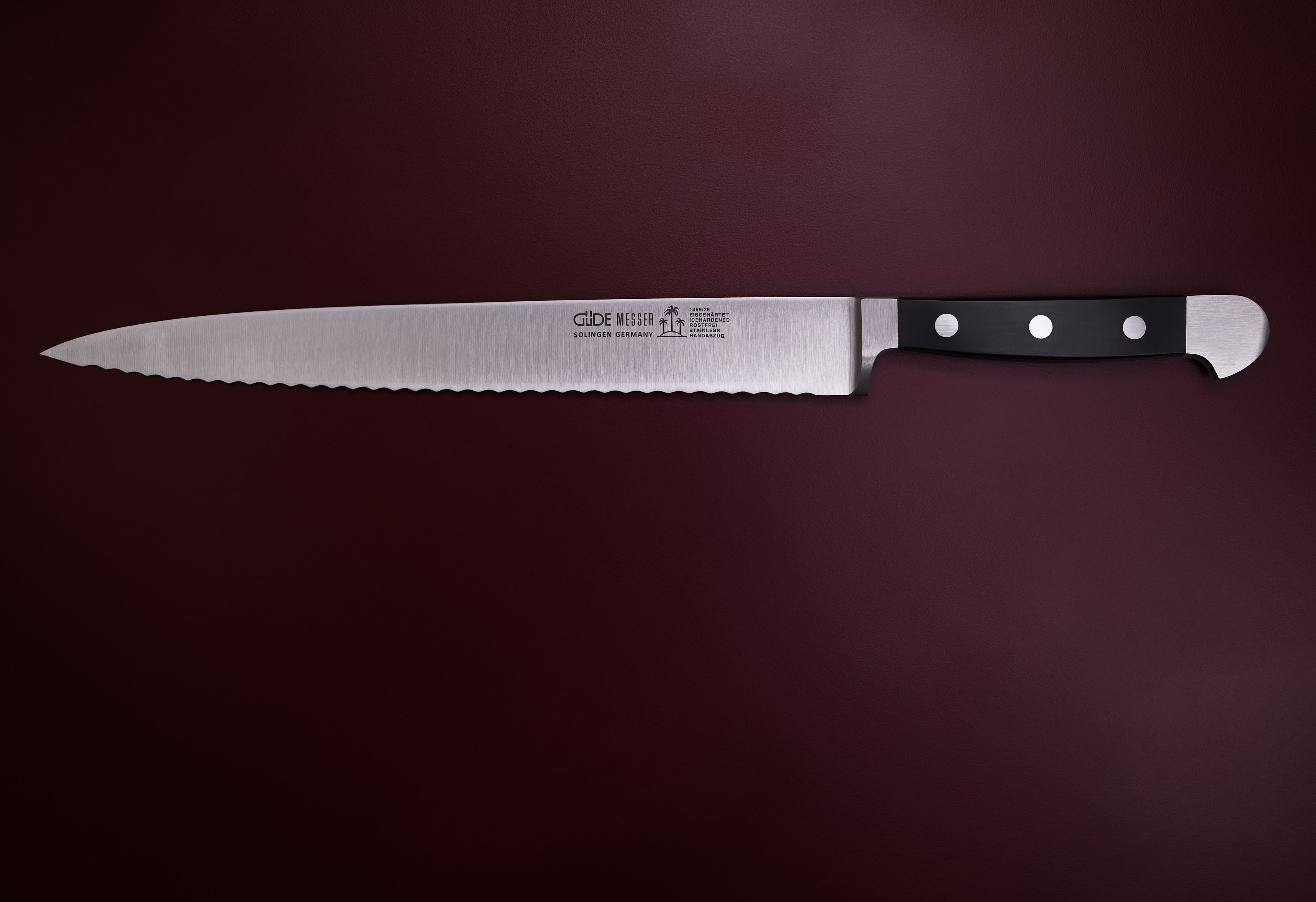 Schinkenmesser mit Welle