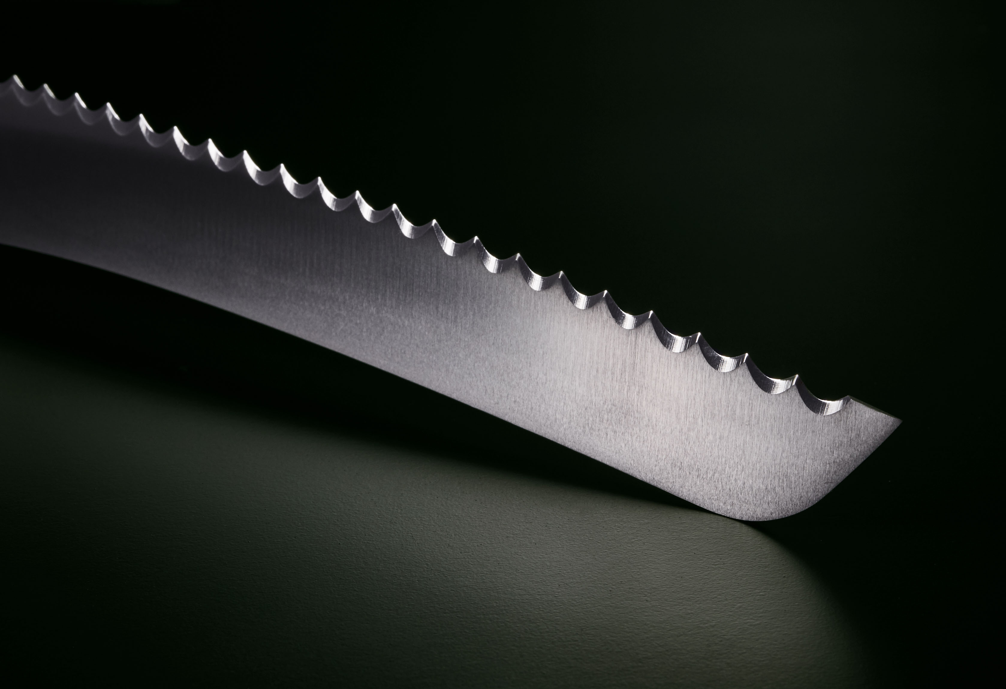 BrotBeidhänder Brotsäge 22,5cm Pflaume rostfrei