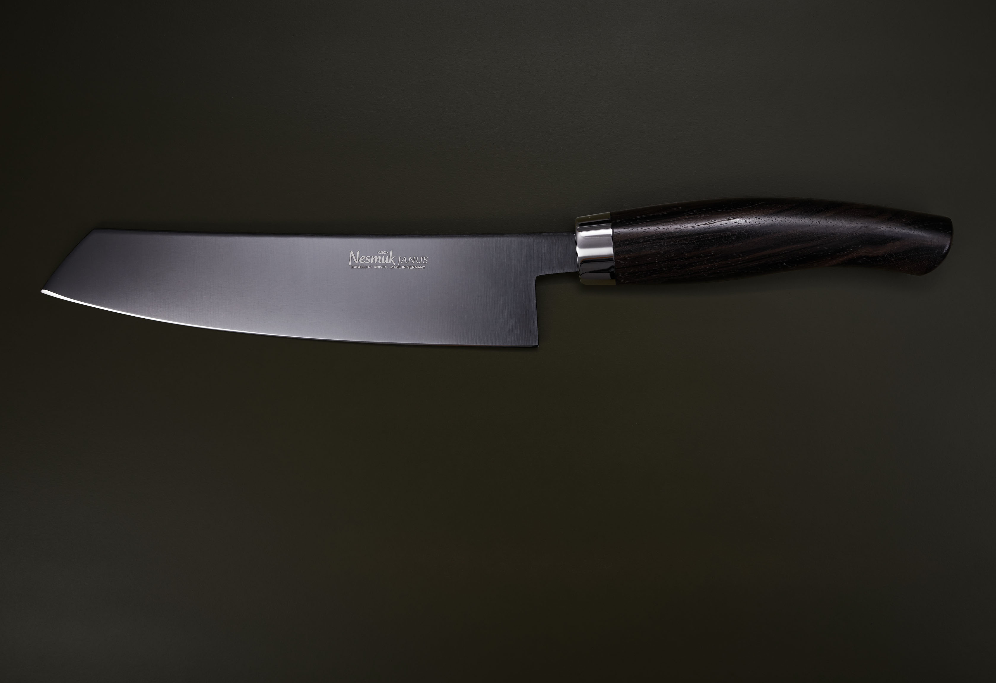 Makassar Ebenholz Kochmesser 18cm