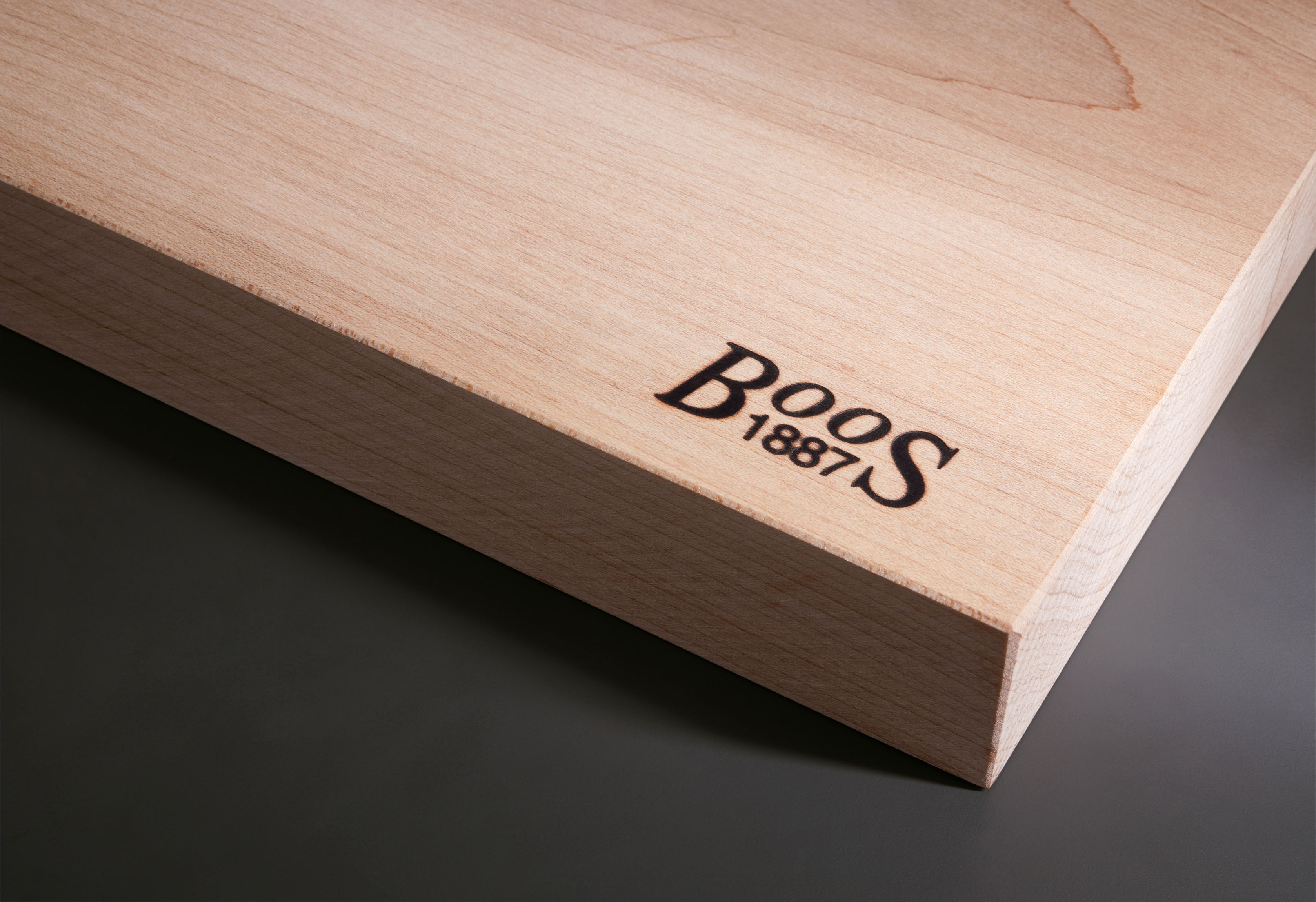 Mittleres Schneidebrett rustikal Ahorn 4,5cm