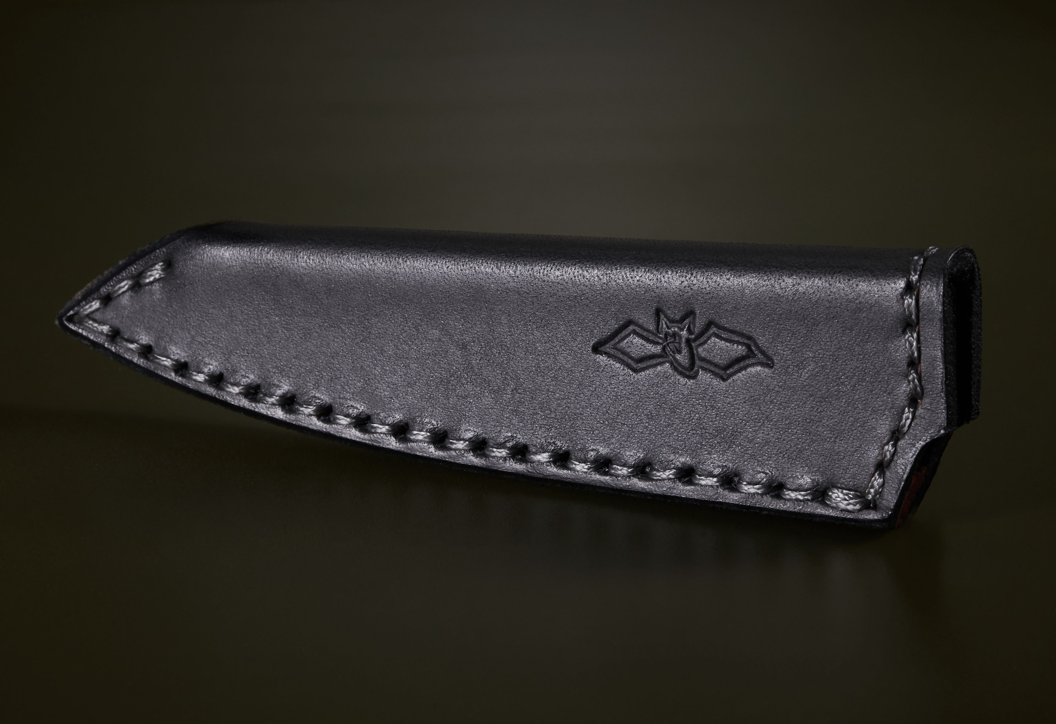 Ledersteckscheide für Officemesser 9cm