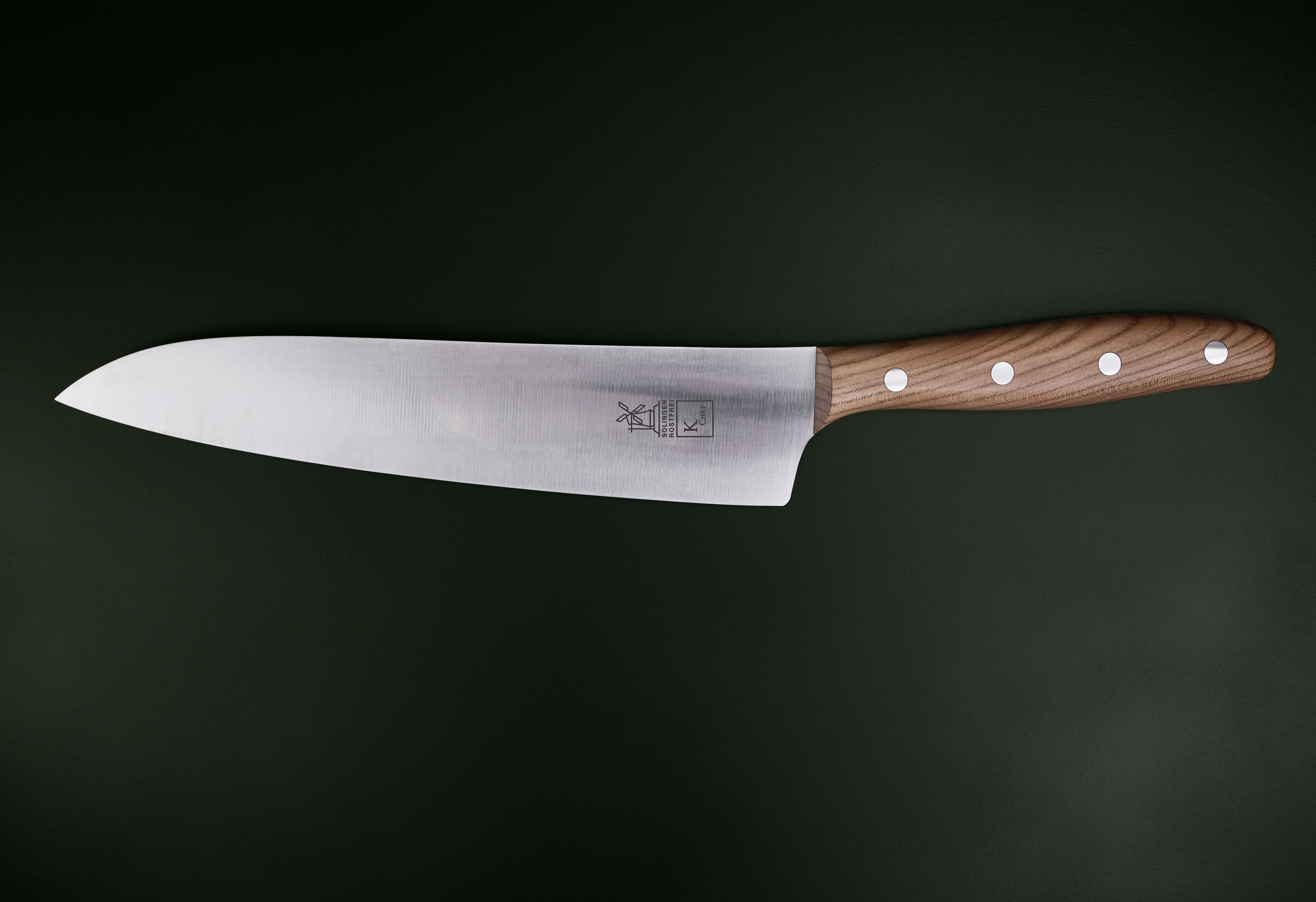 Extra Großes Kochmesser 23cm Marille rostfrei