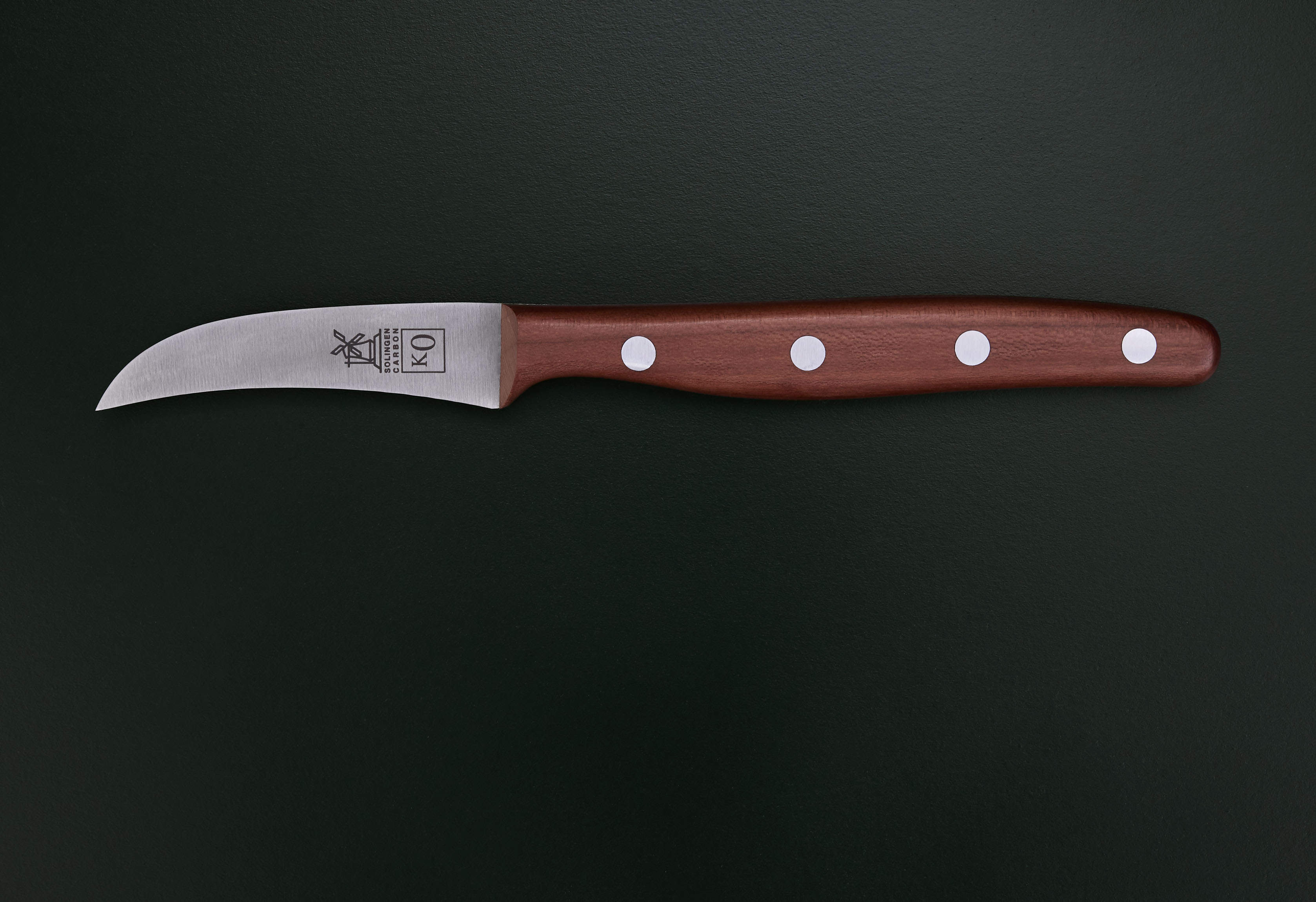 Schälmesser Vogelschnabel Pflaume carbon