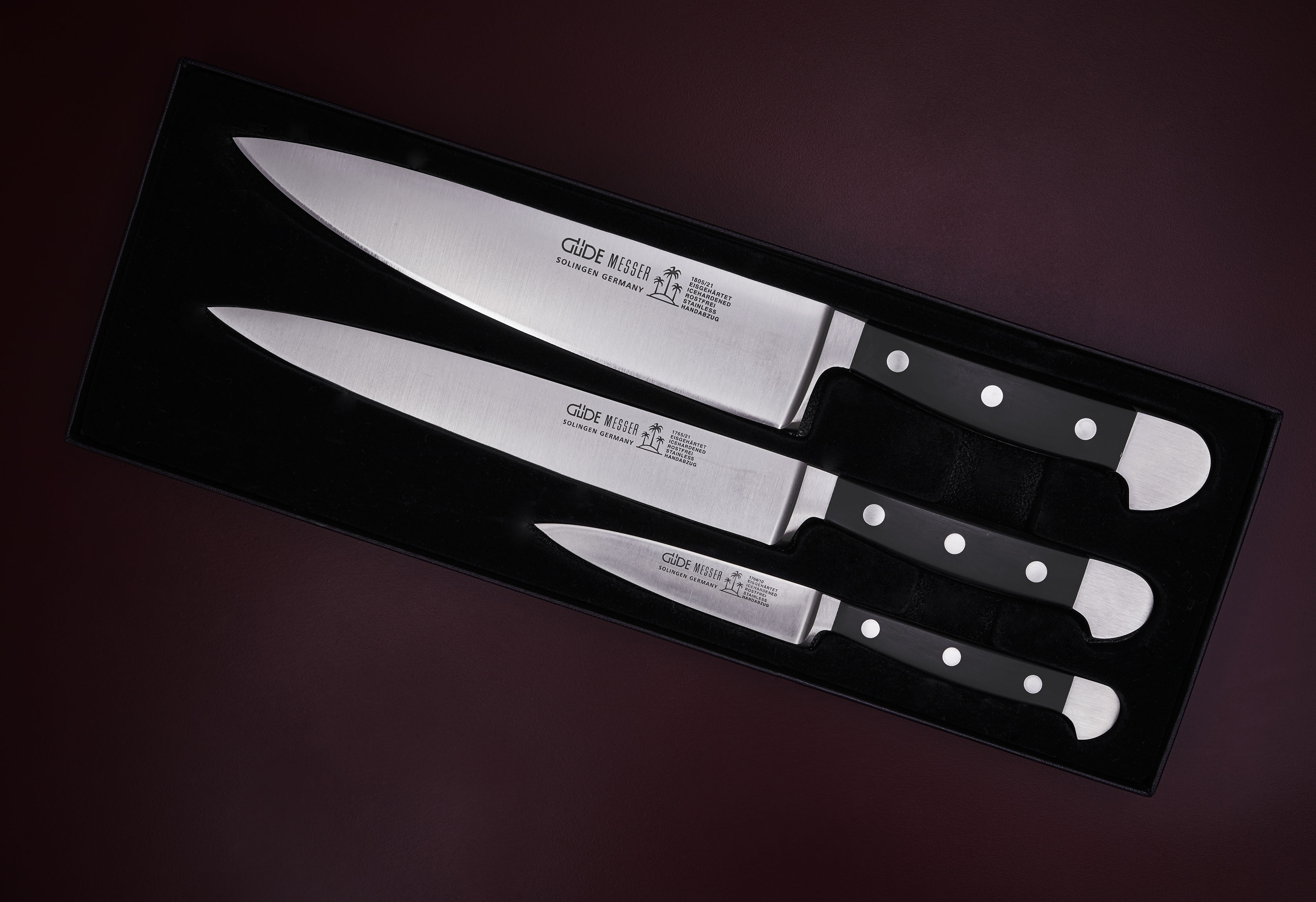 3-teiliges Messerset