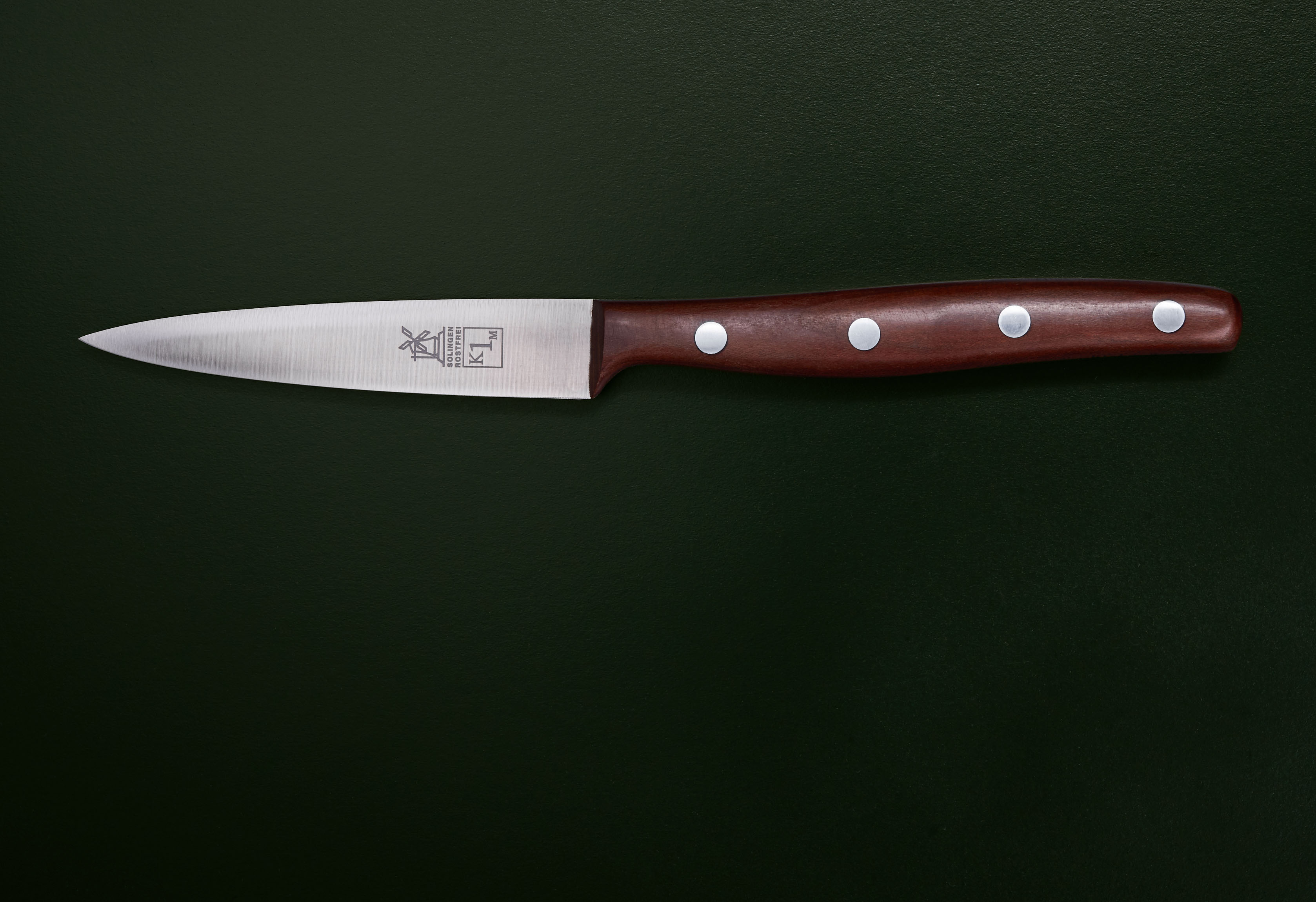 Officemesser Spickmesser 9cm Pflaume mittelspitz rostfrei