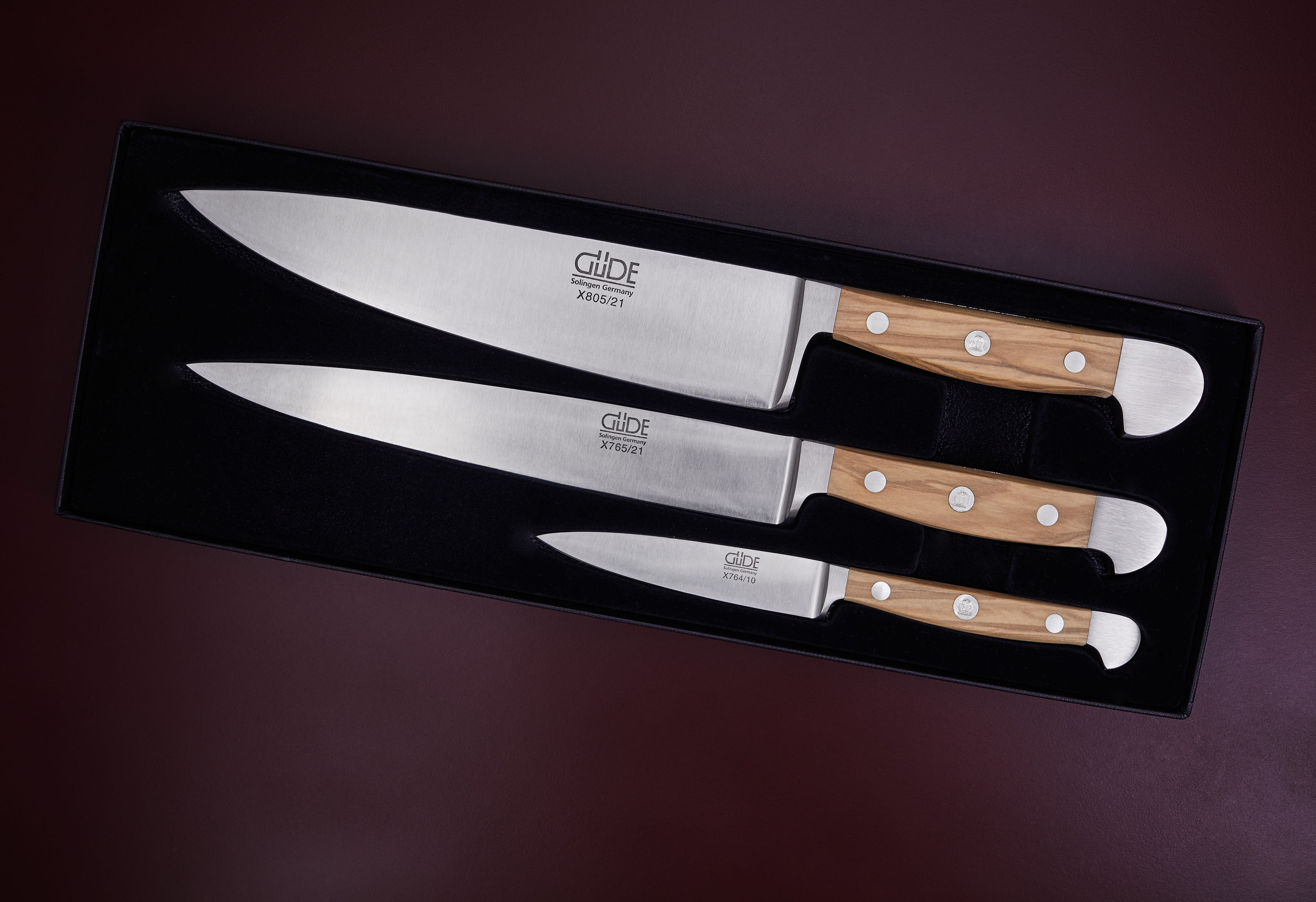 3-teiliges Messerset