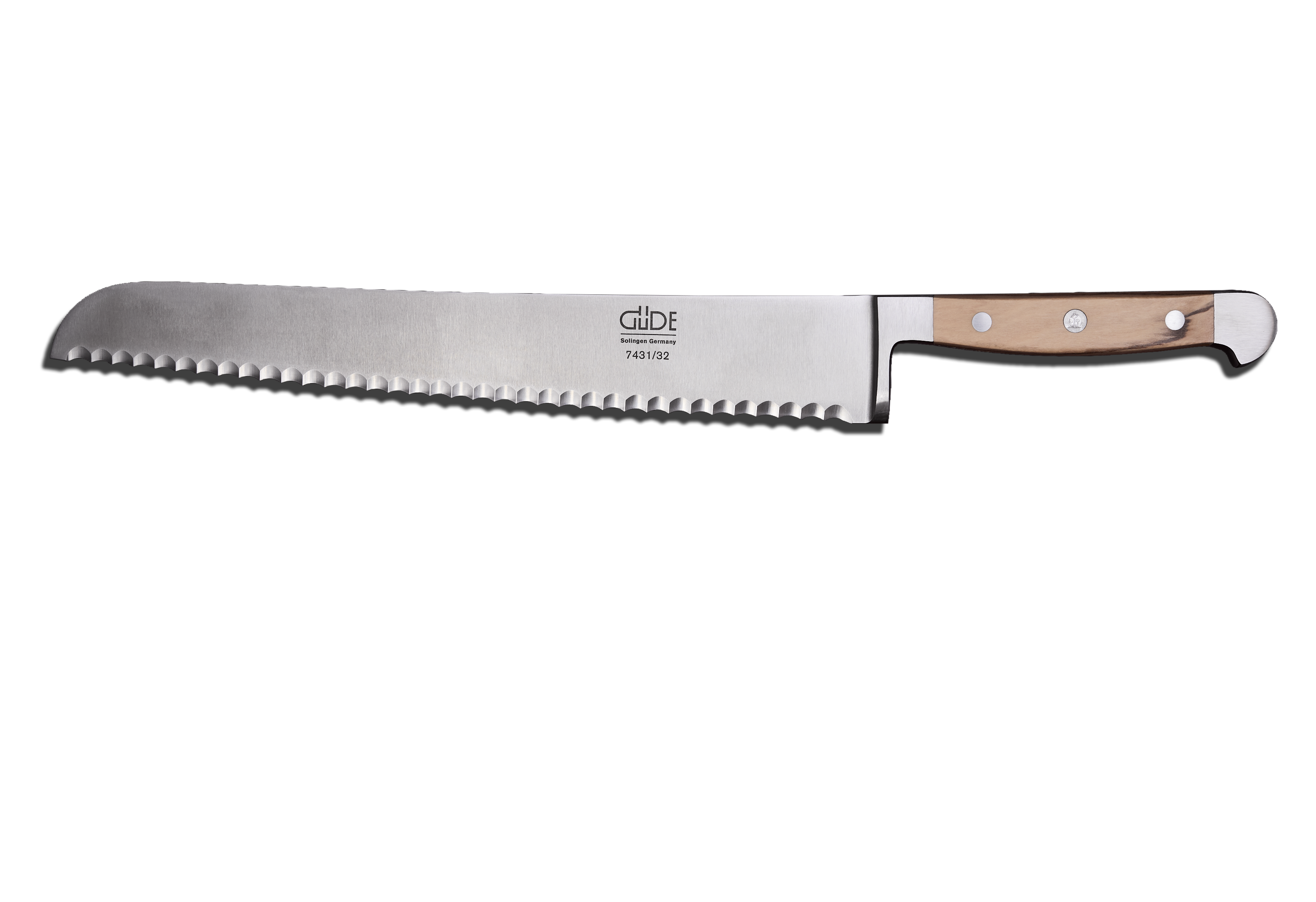 Großes Brotmesser Linkshänder, 32cm