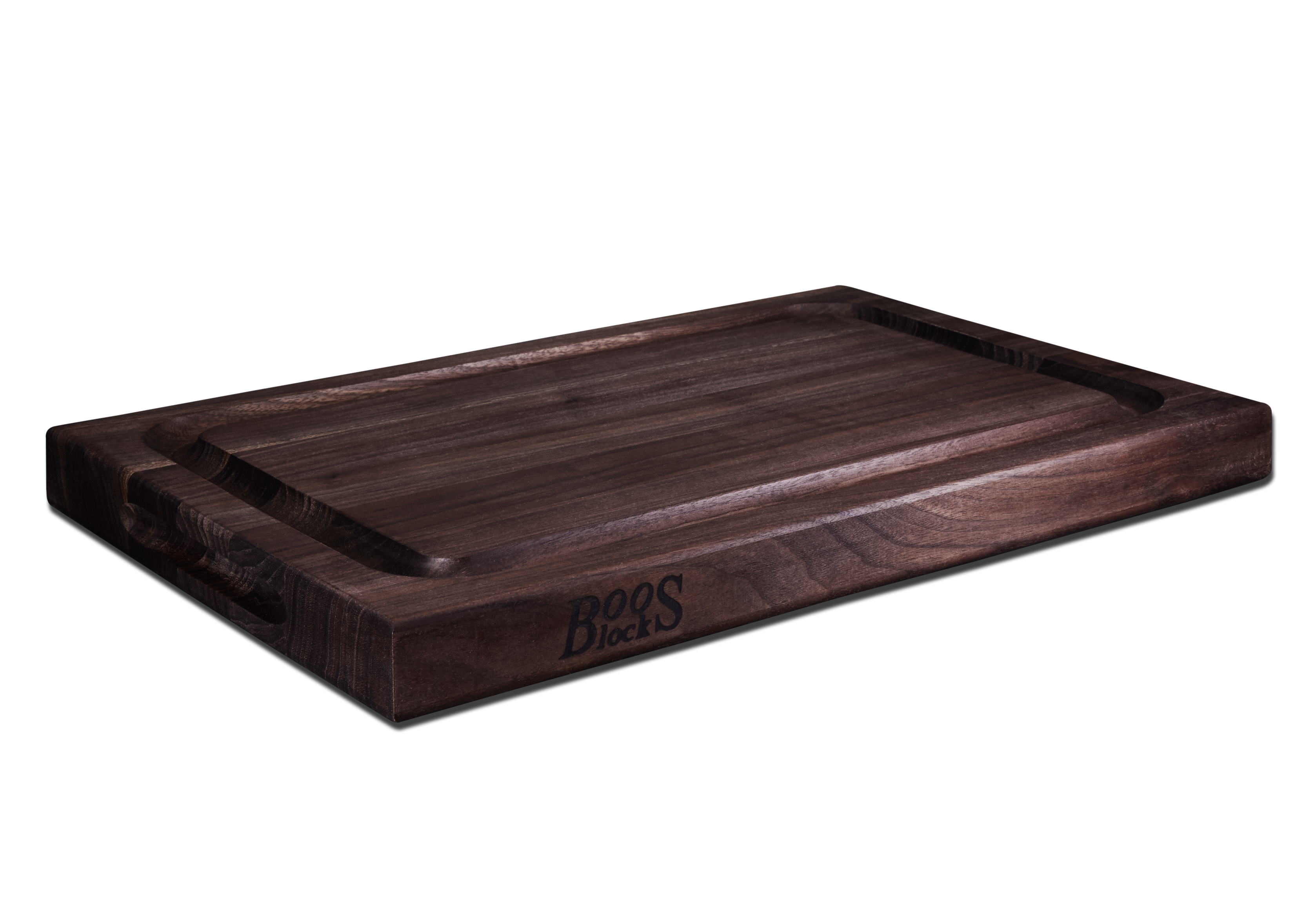 Kleines Gourmet Schneidebrett mit Saftrille 4cm