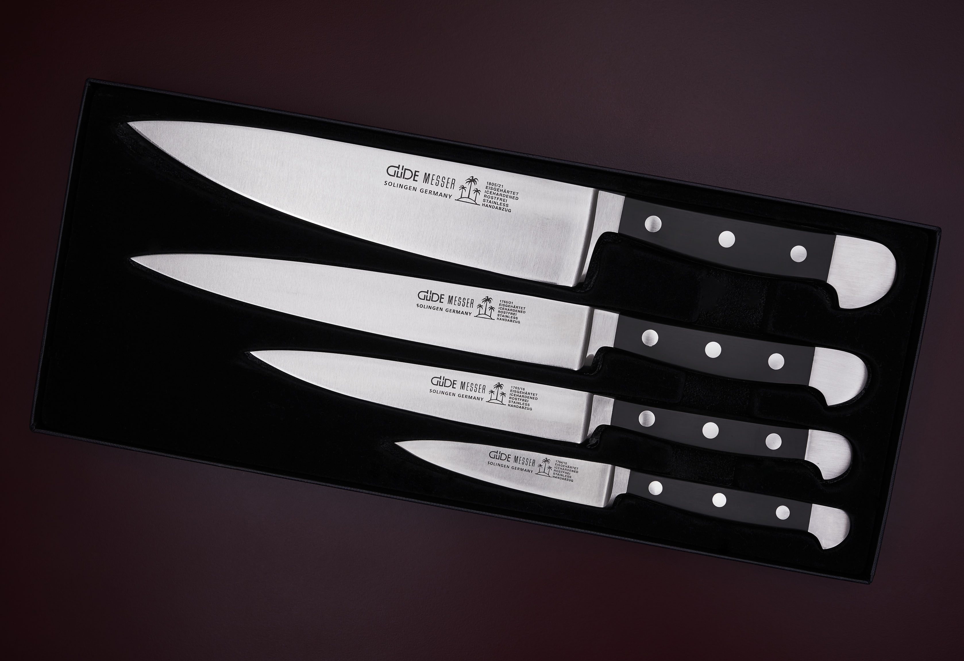 4-teiliges Messerset