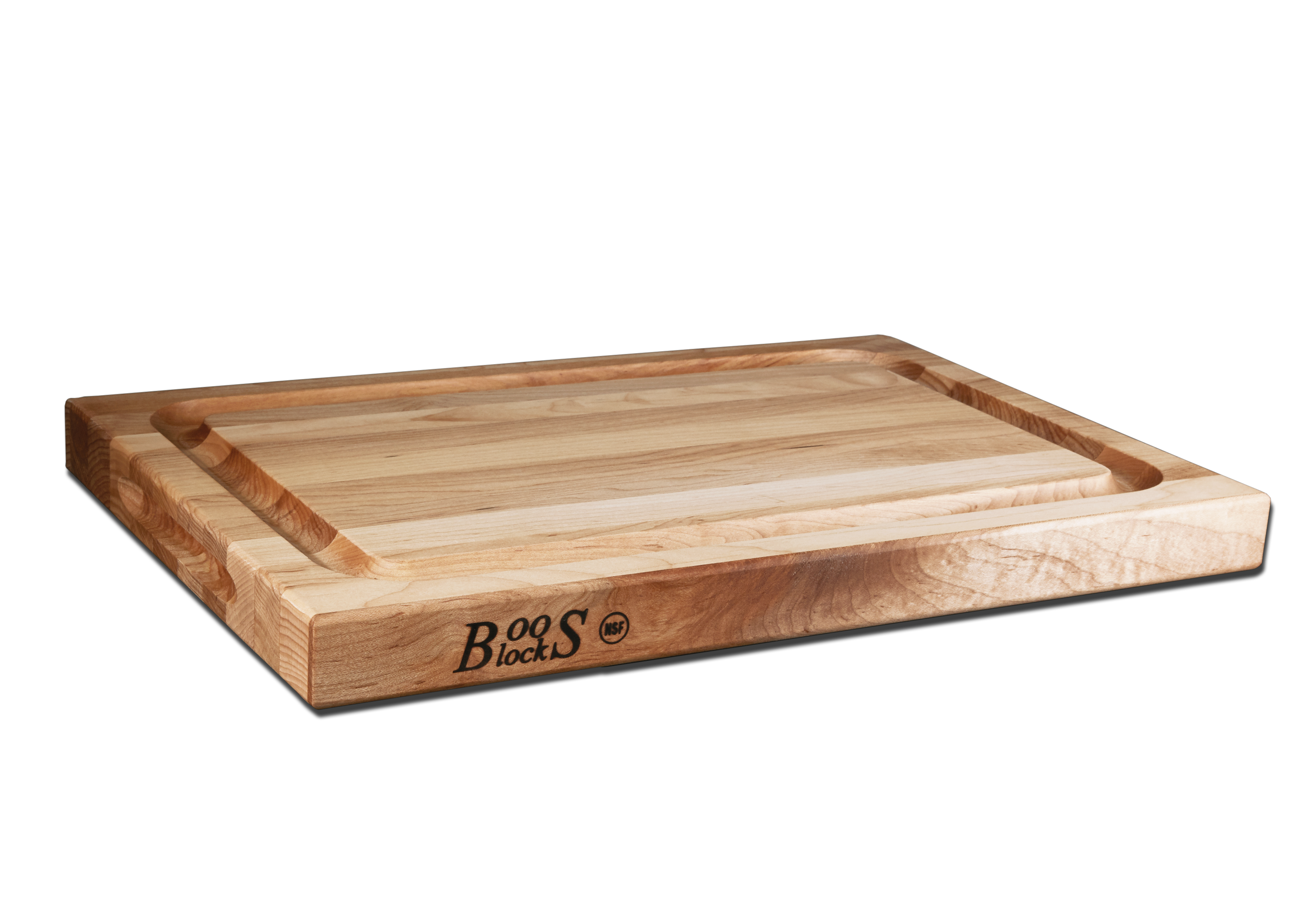 Schneidebrett mit Saftrille Ahorn 40 x 30 x 4cm