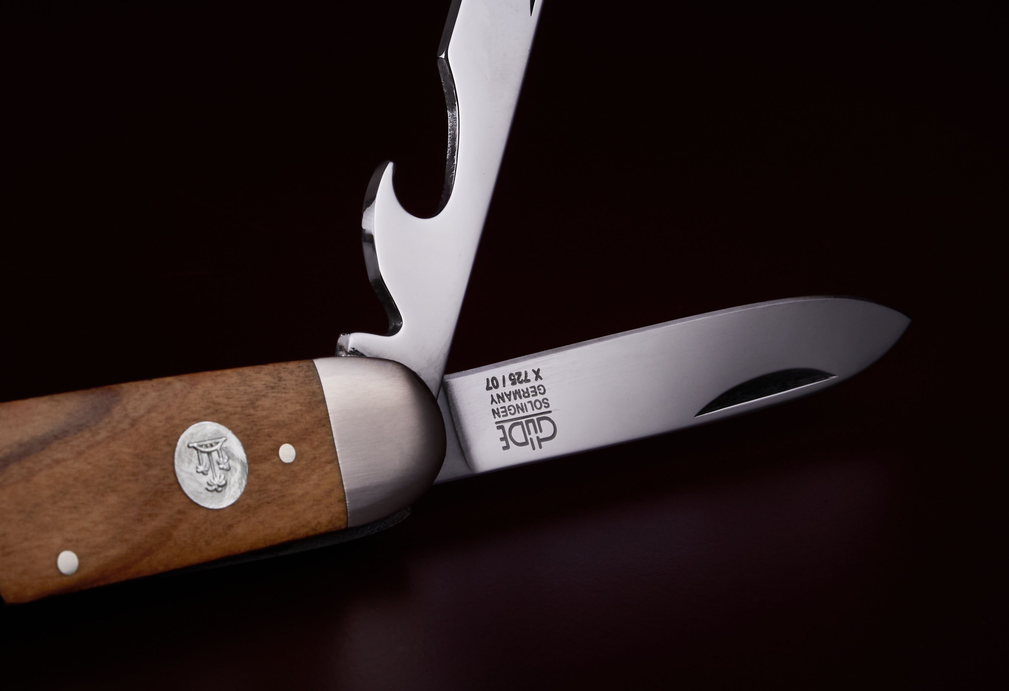 Taschenmesser mit Pitchgabel