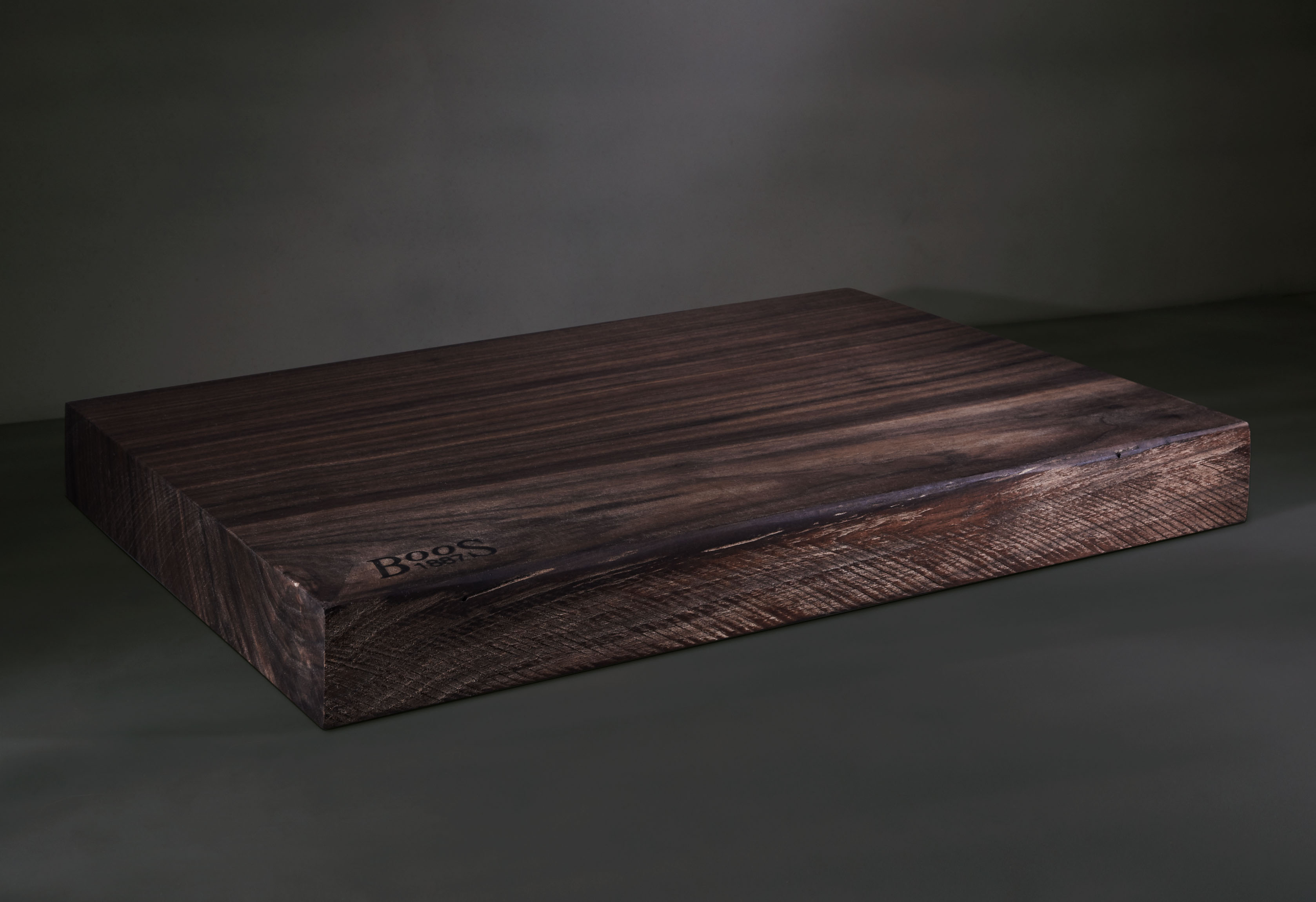 Mittleres Schneidebrett rustikal Walnuss 4,5cm