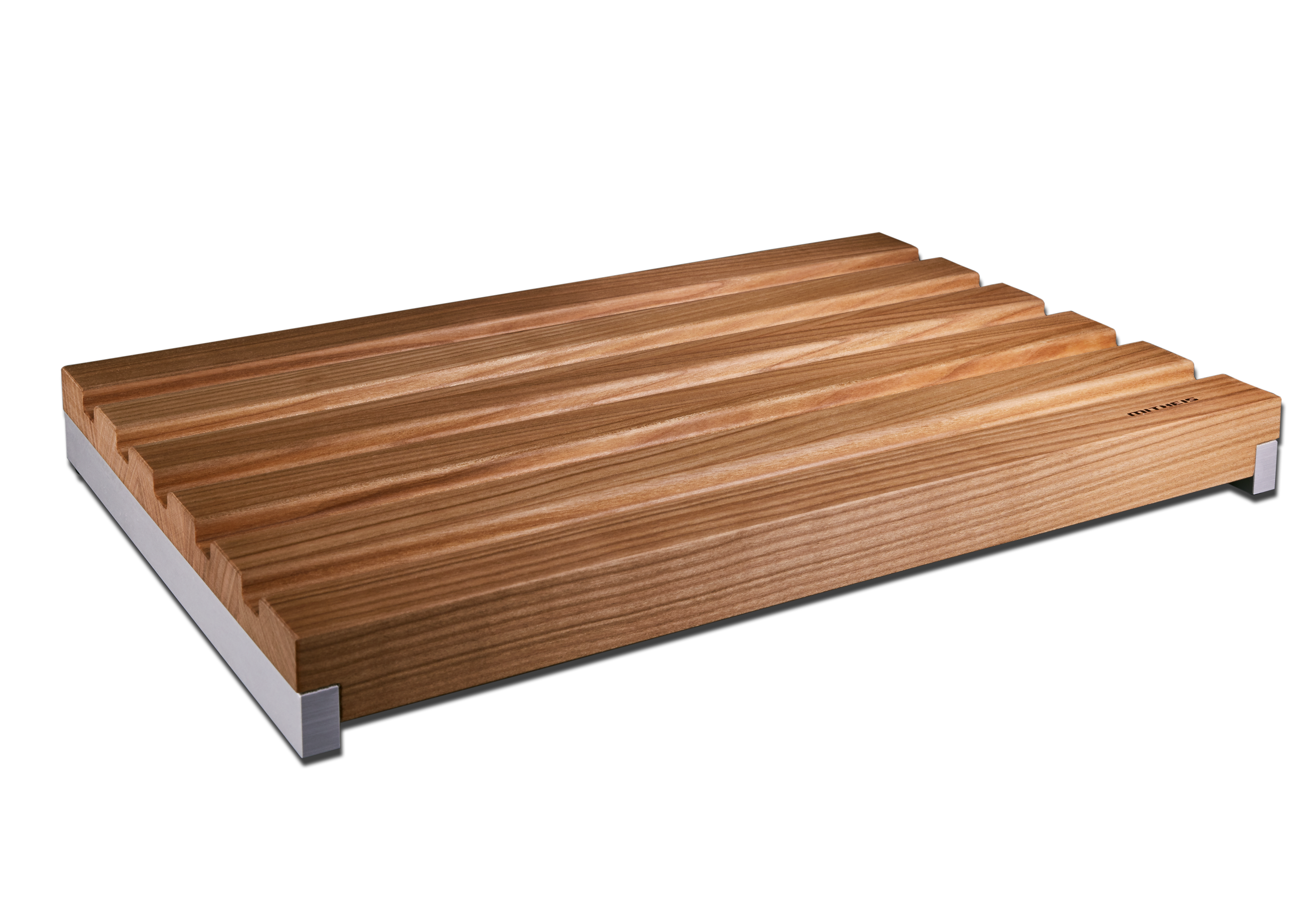 Mittleres Brotschneidbrett Kirsche-Aluminium