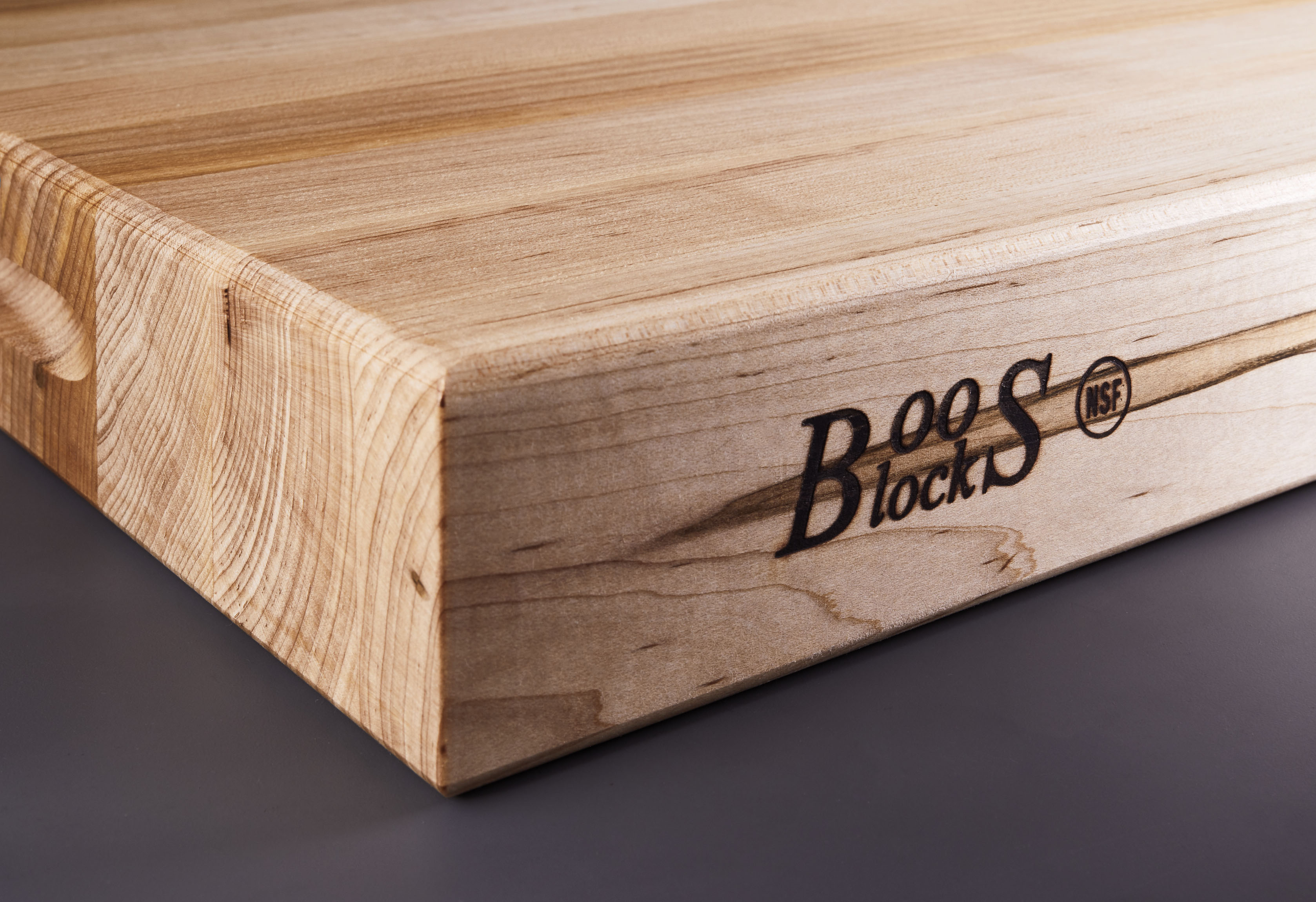 Mittleres Profi-Schneidebrett Ahorn 6cm