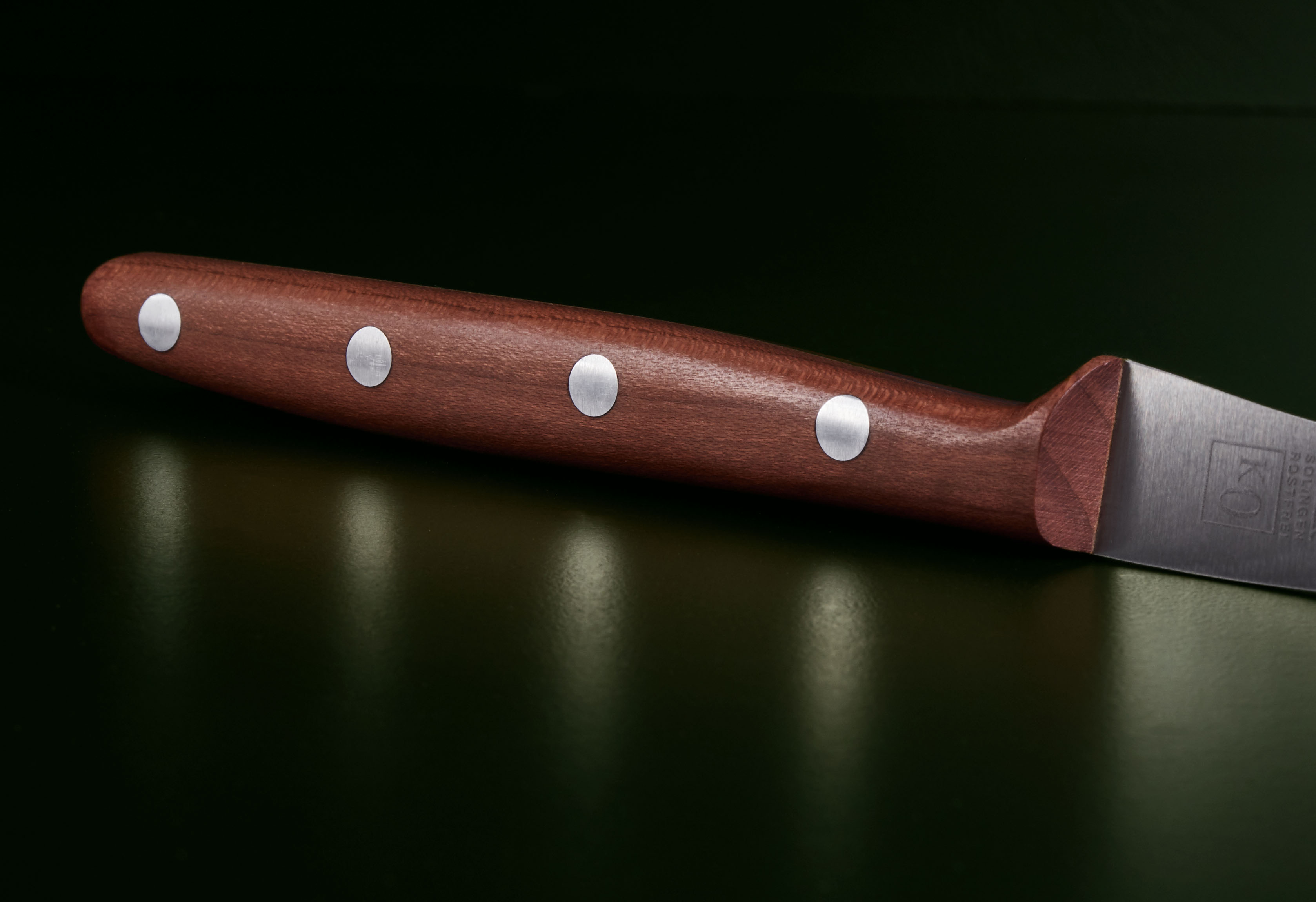 Schälmesser Vogelschnabel Pflaume rostfrei