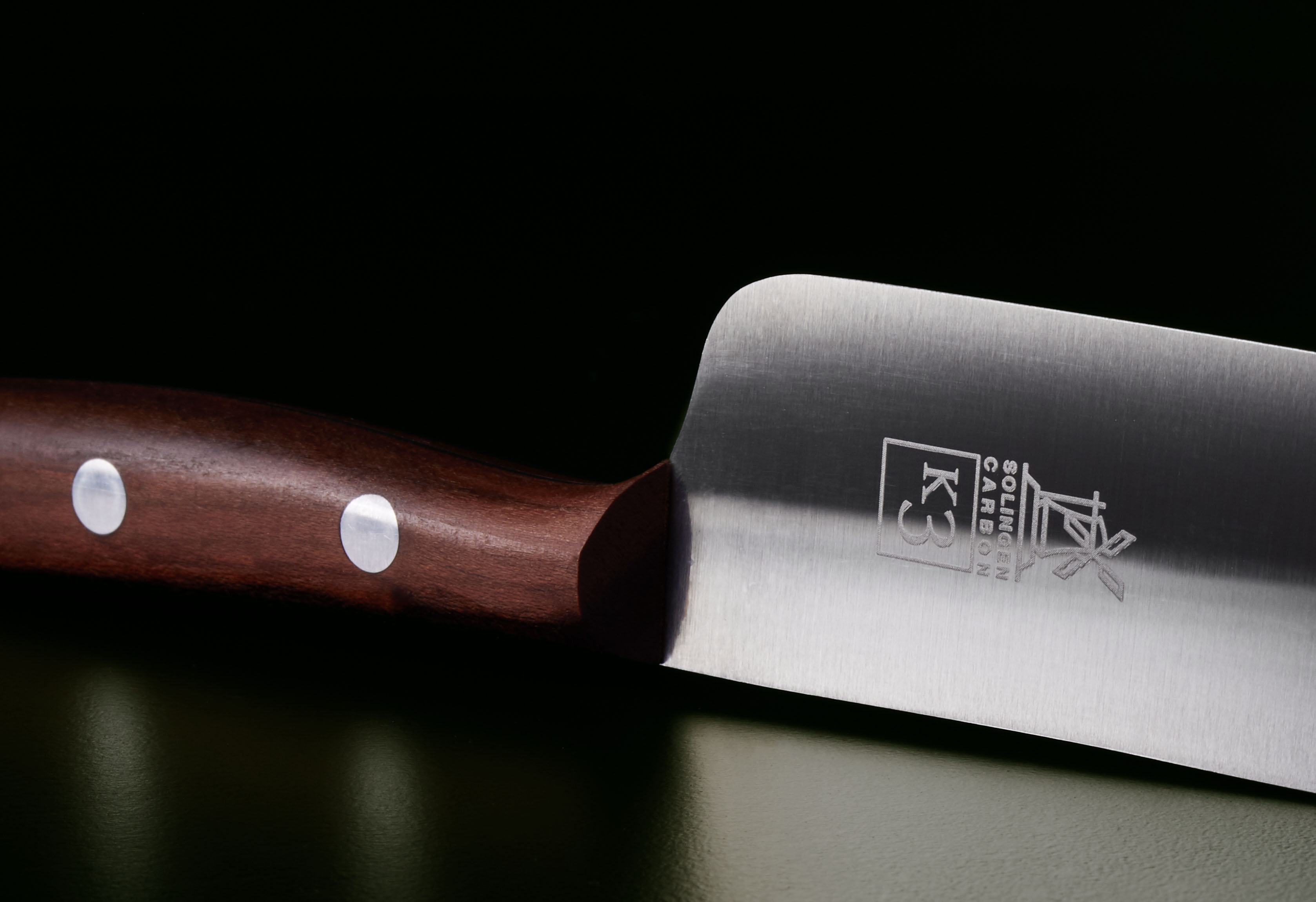 Filiermesser 12,5cm Pflaume carbon