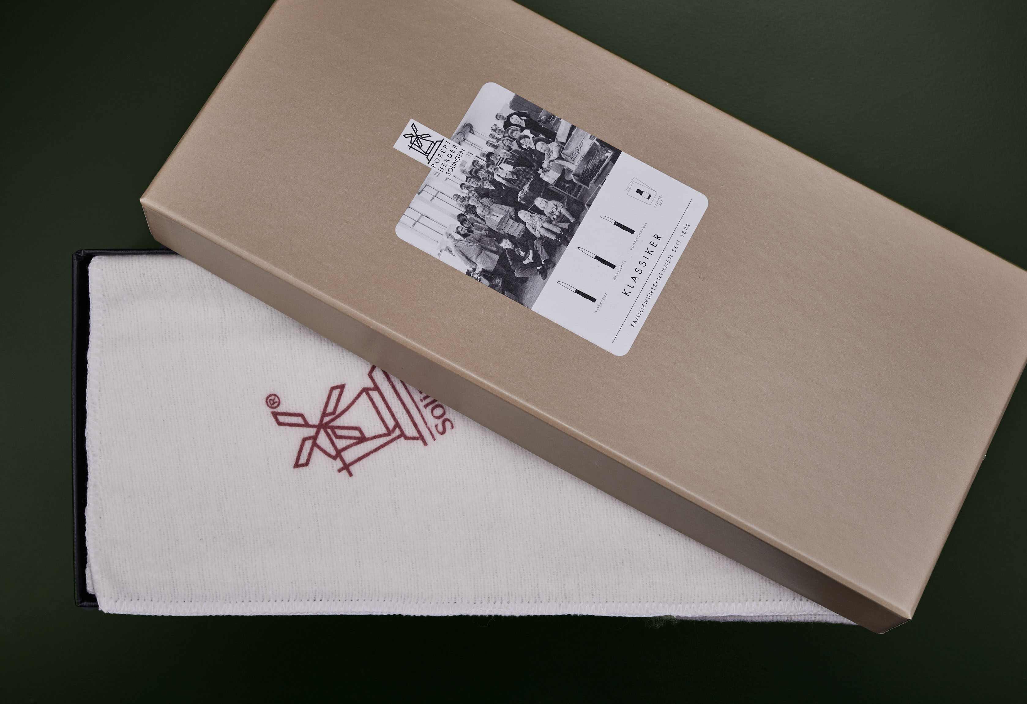 Geschenkset Gemüsemesser Pflaume rostfrei