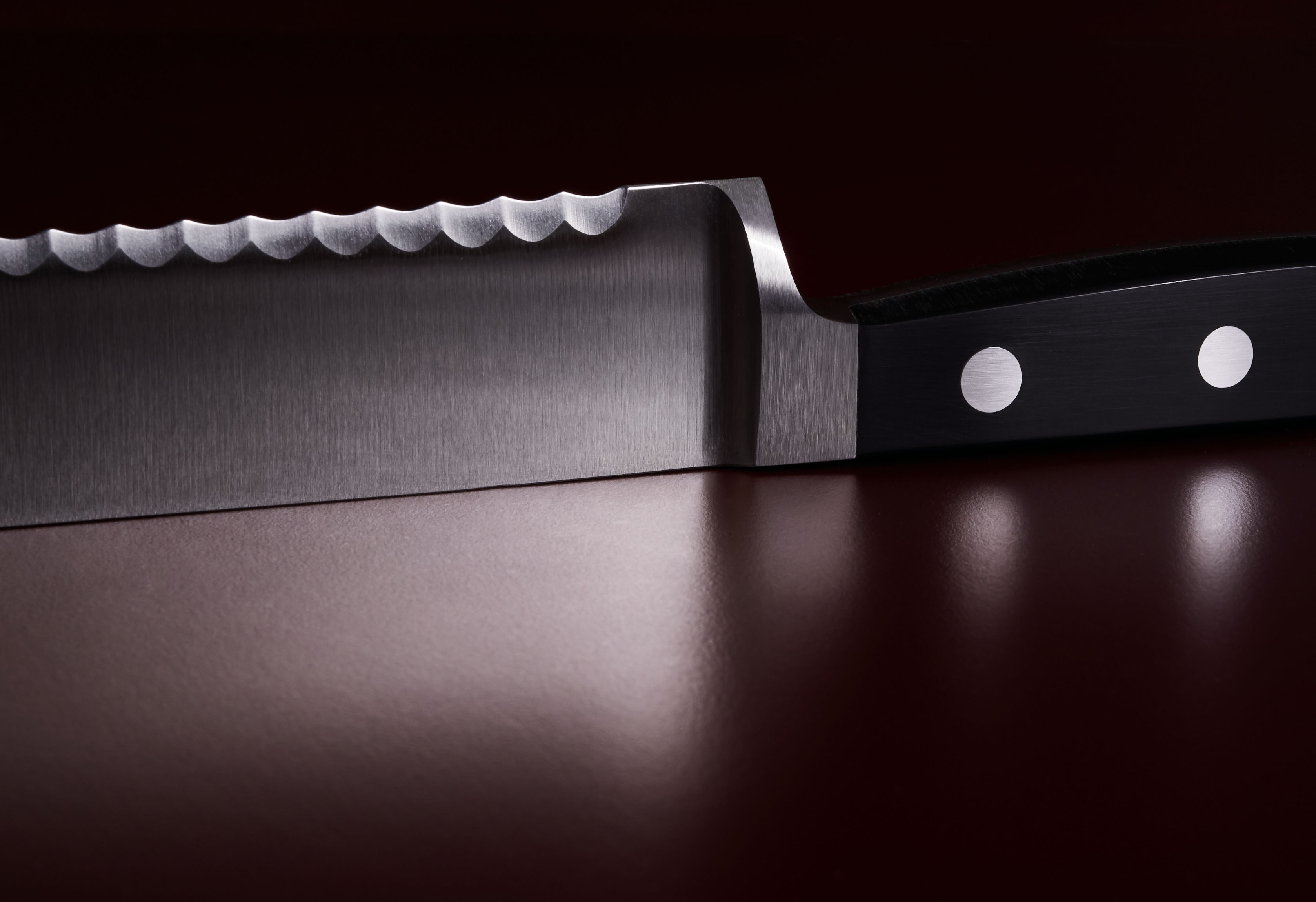 Schinkenmesser mit Welle