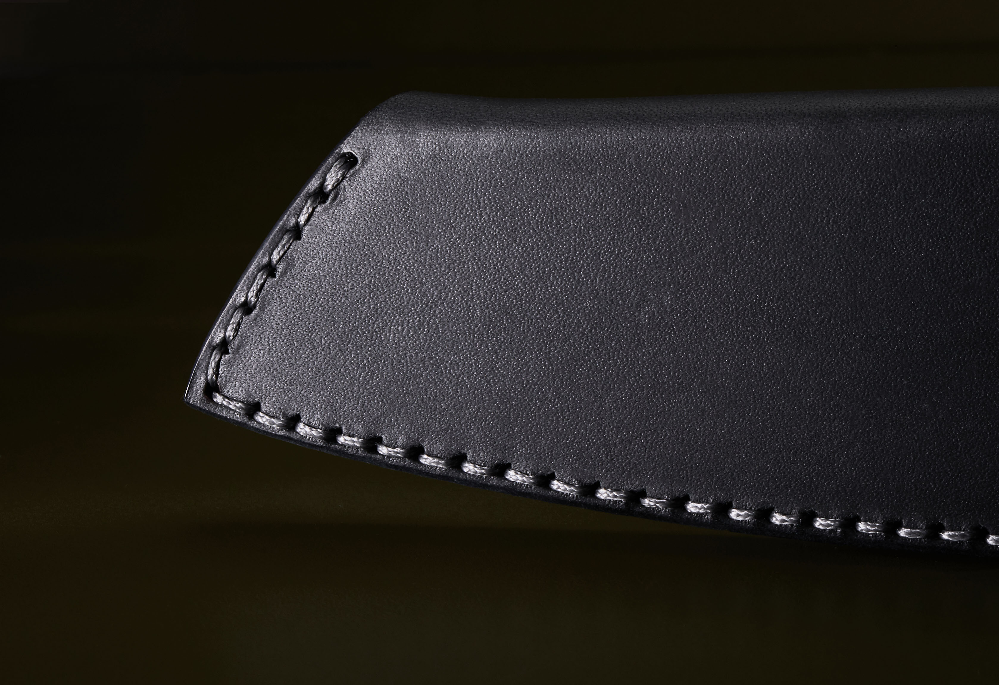 Ledersteckscheide für Kochmesser 18cm