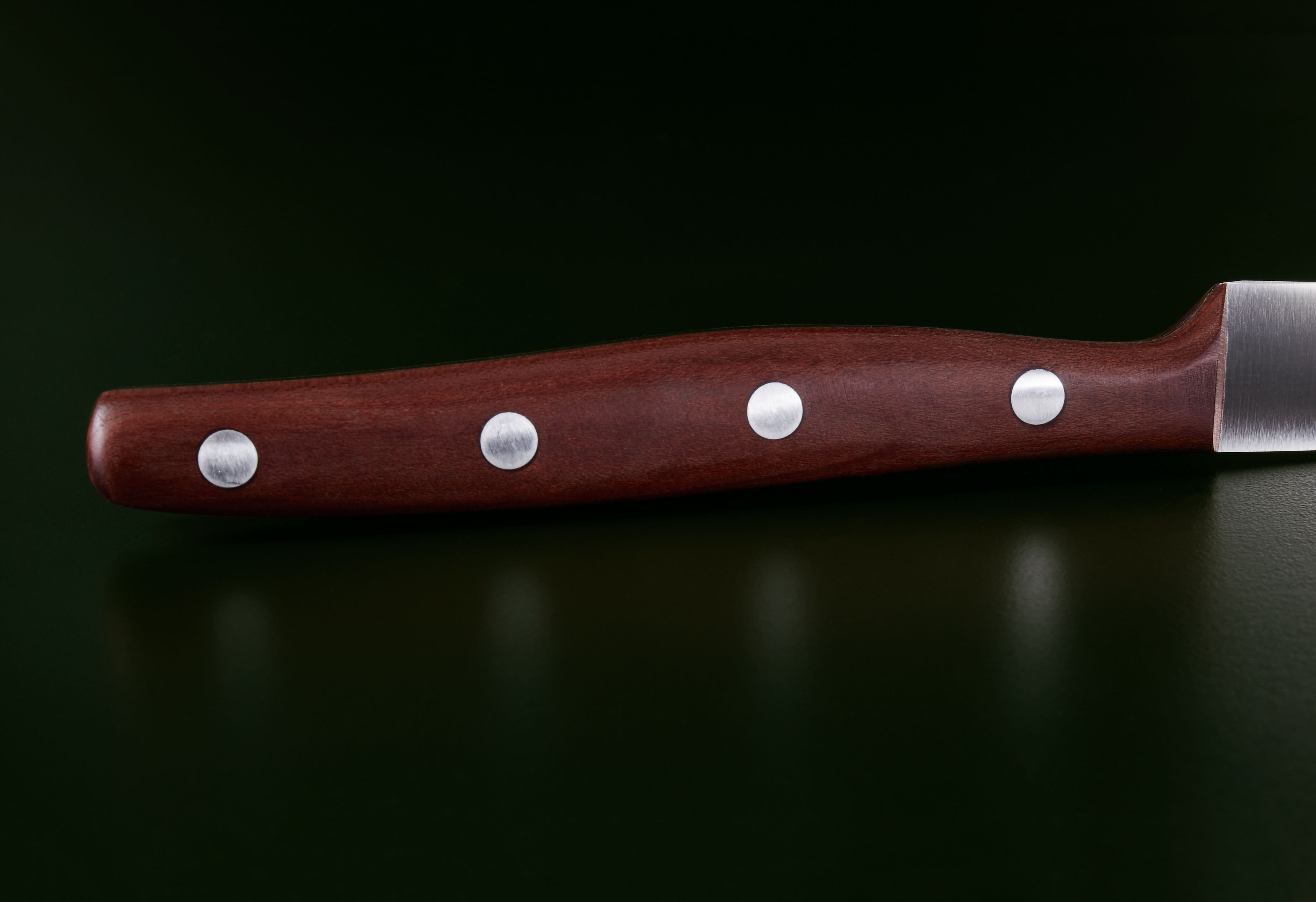 Officemesser Spickmesser 9cm Pflaume mittelspitz rostfrei