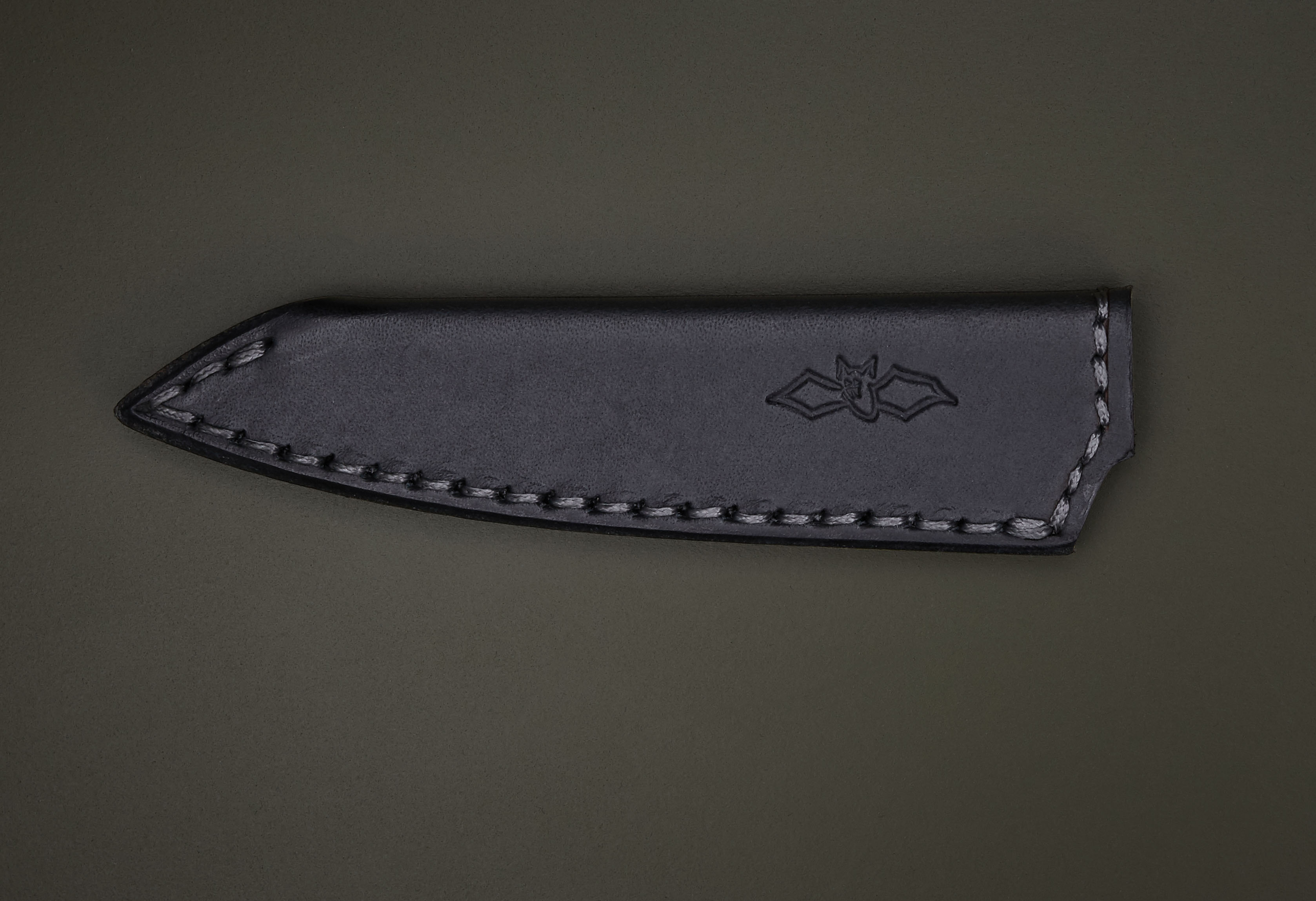 Ledersteckscheide für Officemesser 9cm