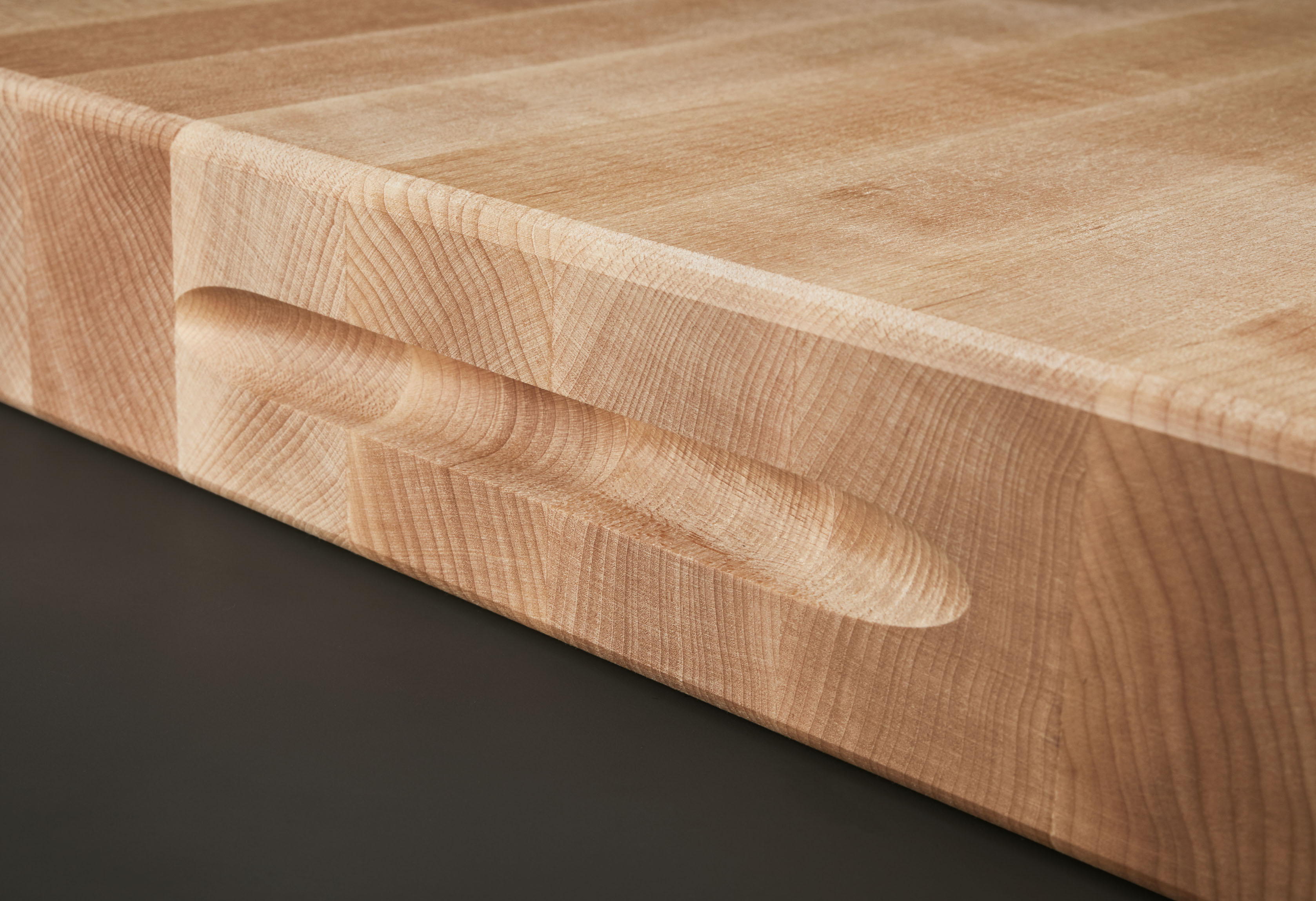 Großes Profi-Schneidebrett Ahorn 6cm