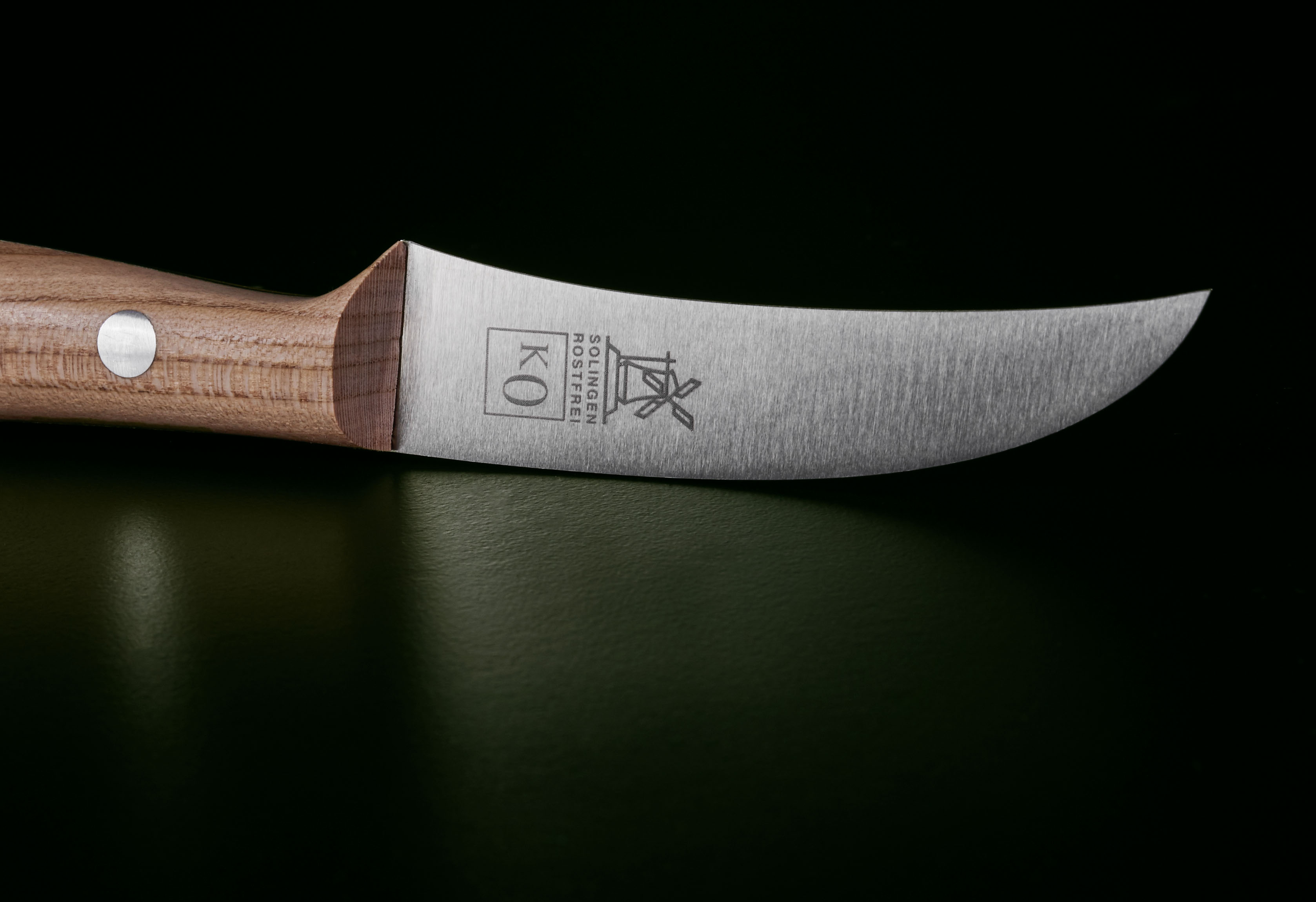 Schälmesser Vogelschnabel Marille rostfrei