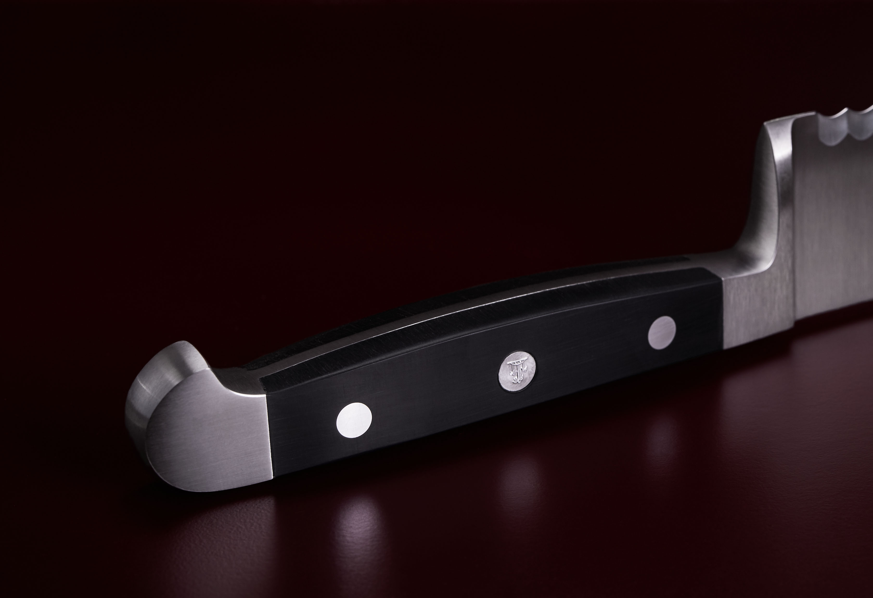 Großes Brotmesser Linkshänder 32cm