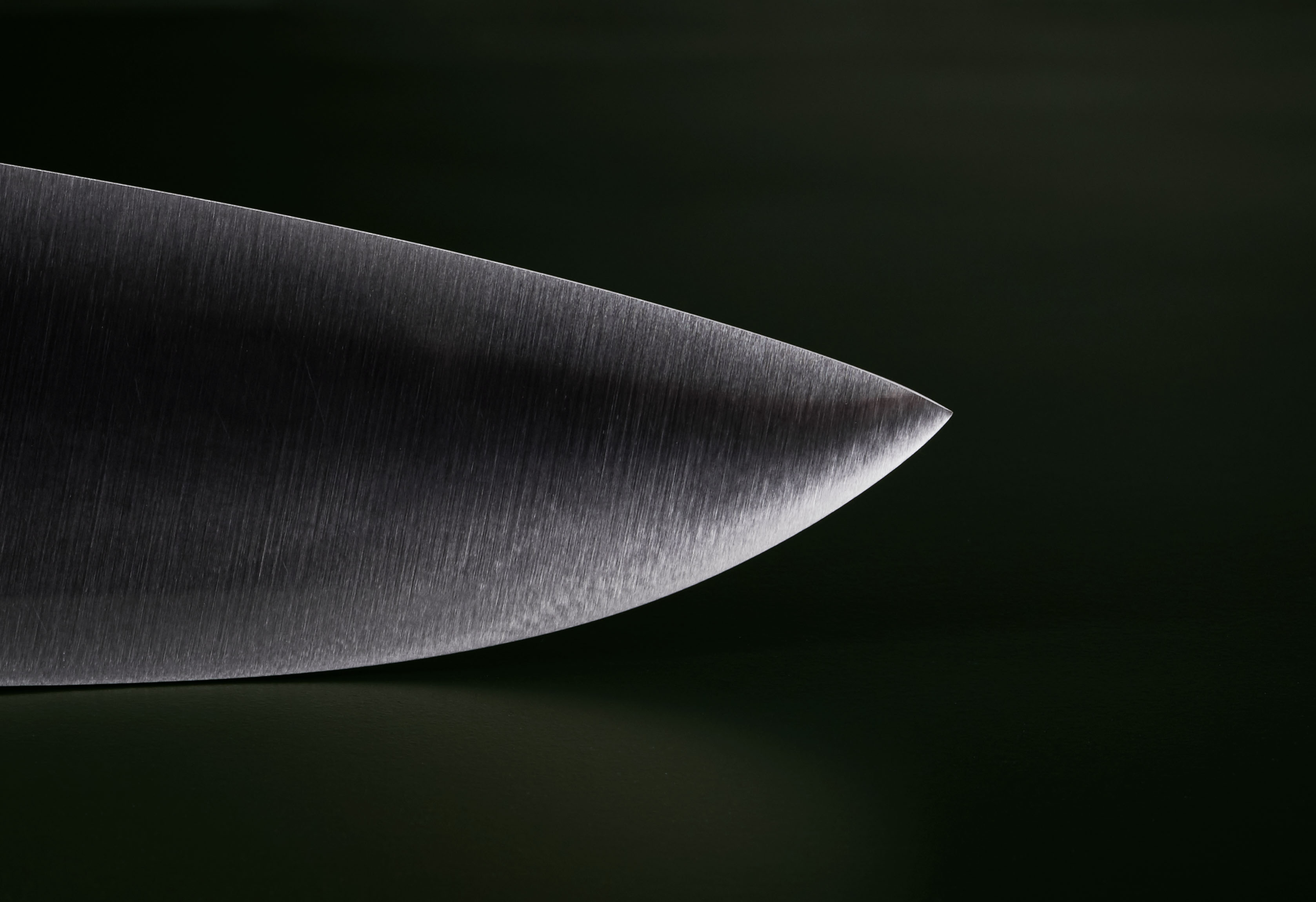 Extra Großes Kochmesser 23cm Walnuss rostfrei