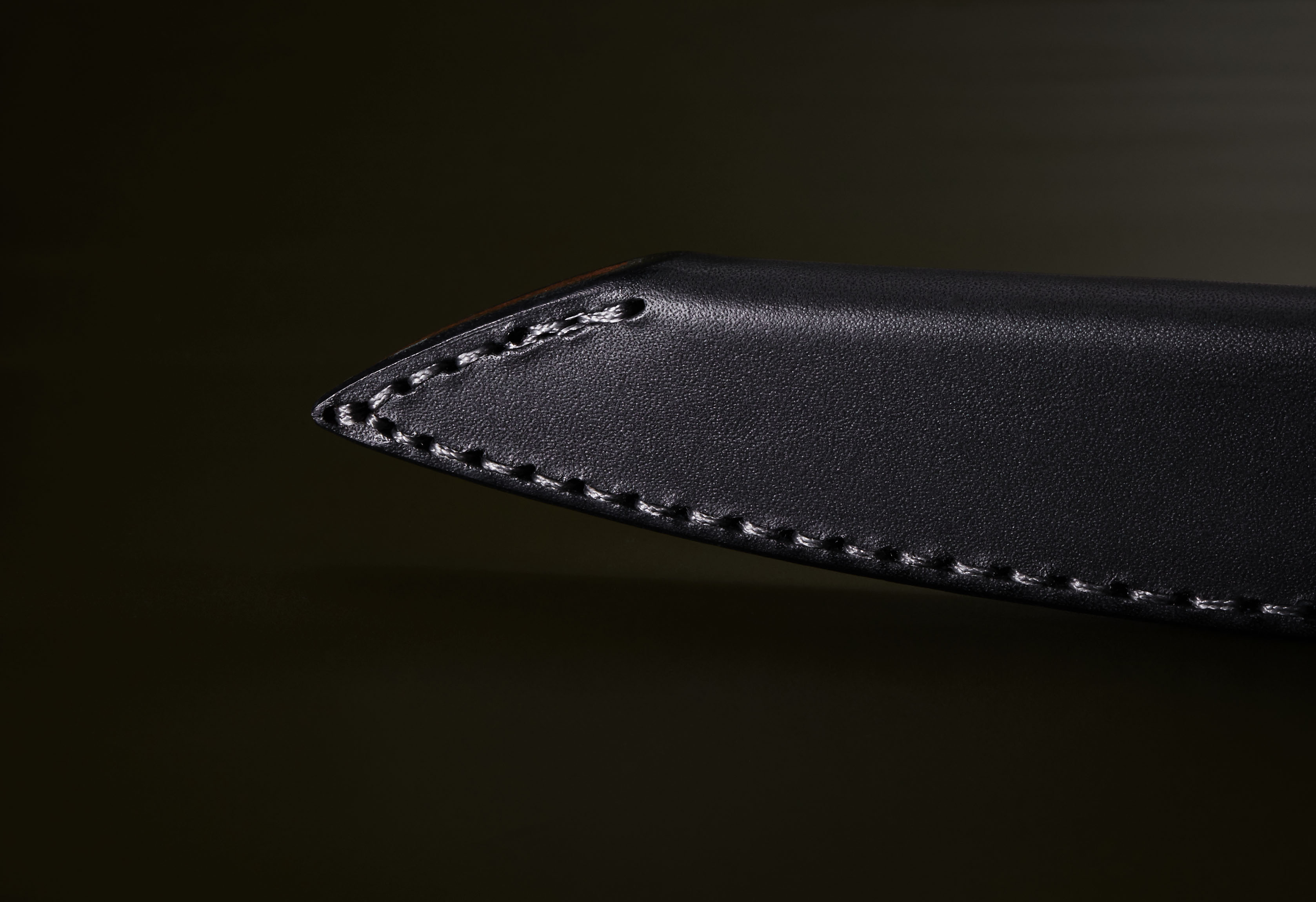 Ledersteckscheide für Slicer 16cm