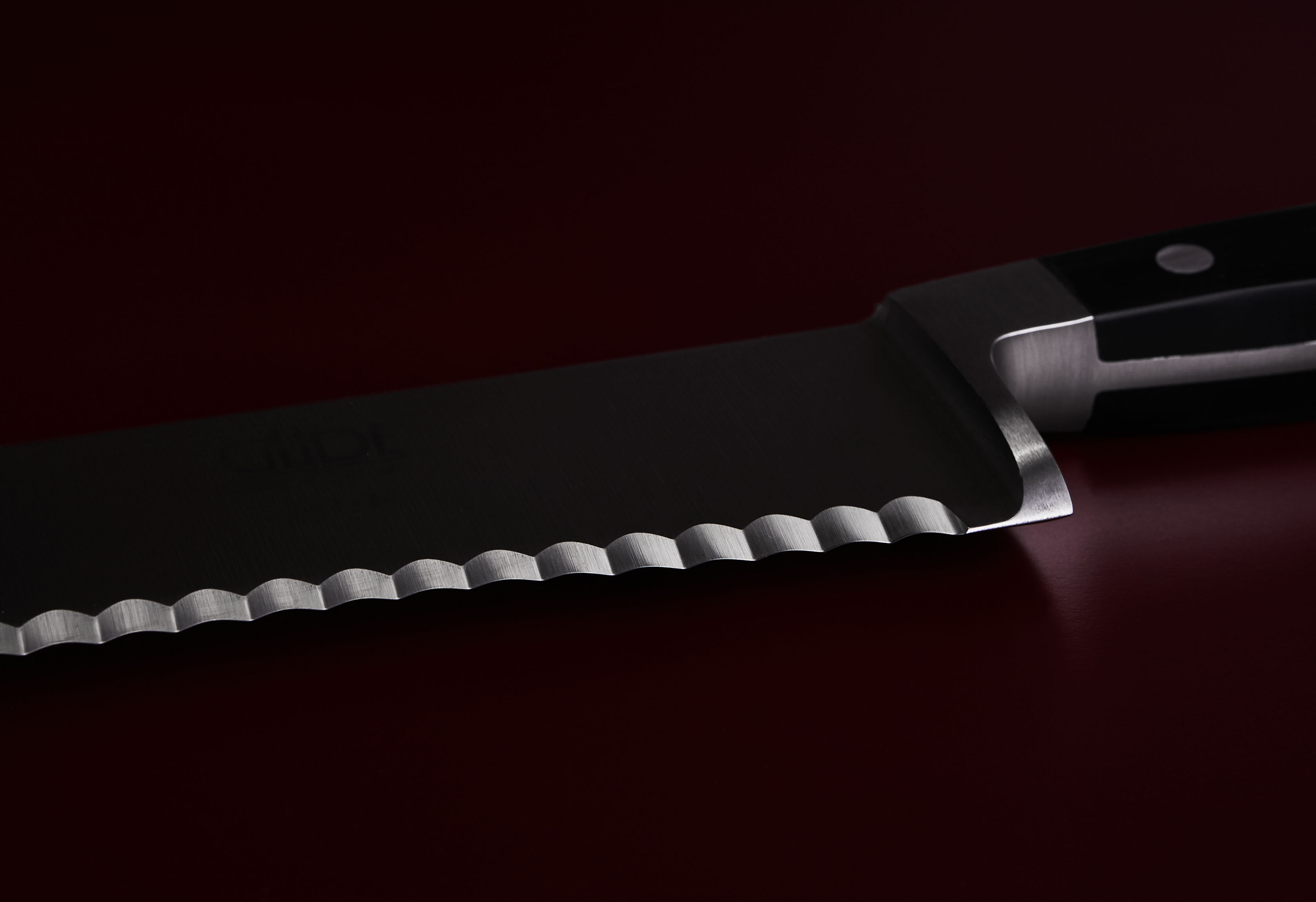 Großes Brotmesser Linkshänder 32cm