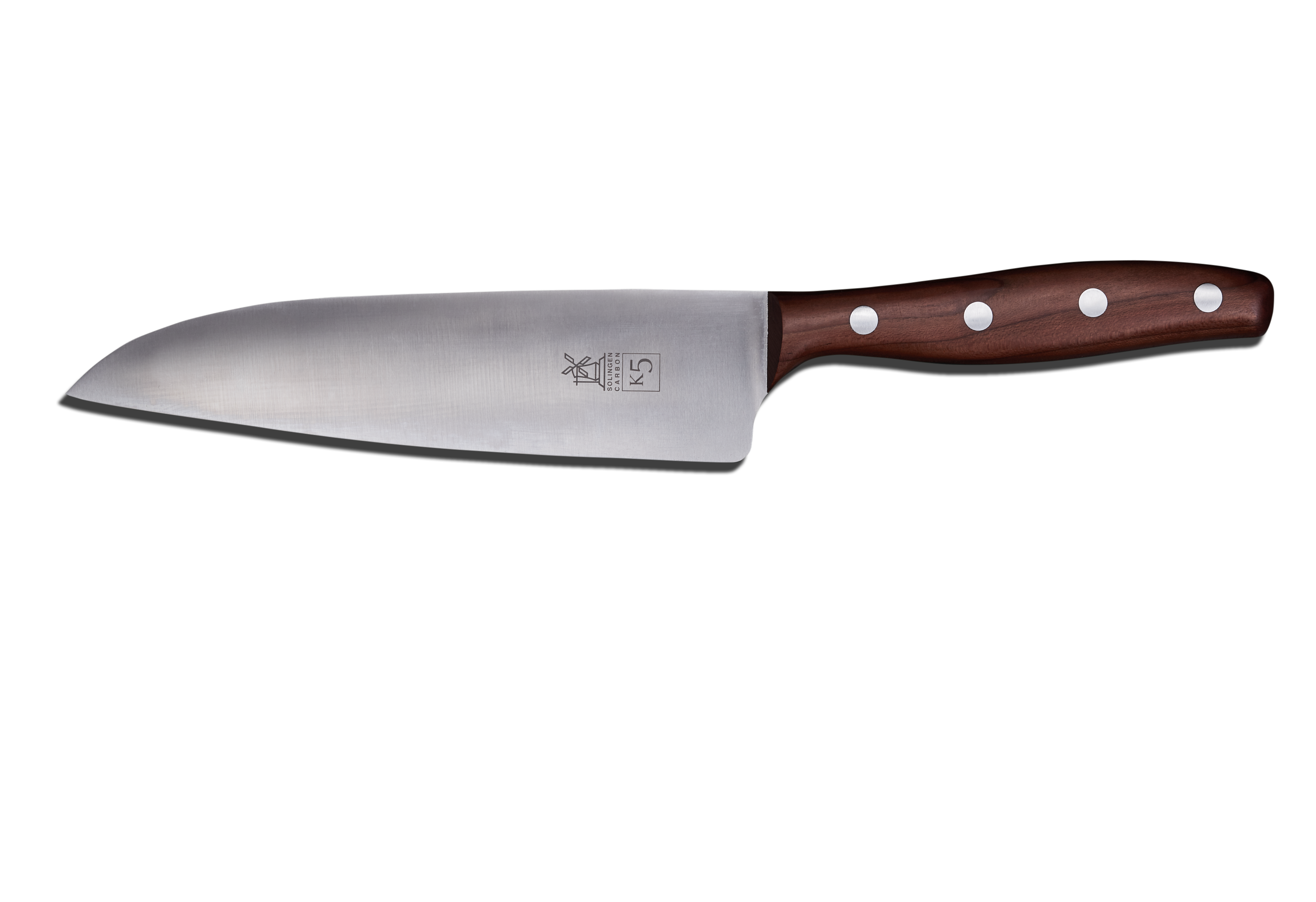 Großes Kochmesser 18cm Pflaume carbon